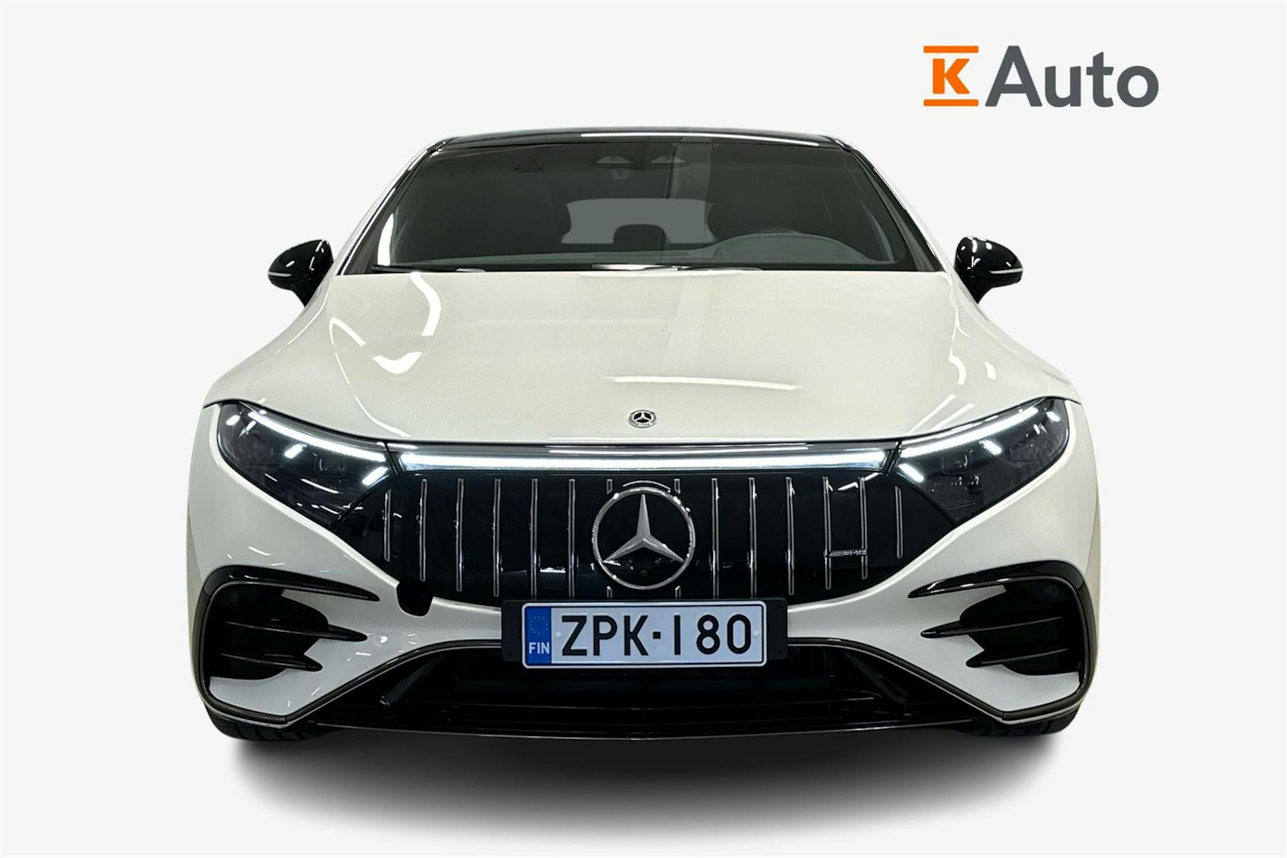valkoinen Mercedes-Benz EQS 2022 kuva 4.