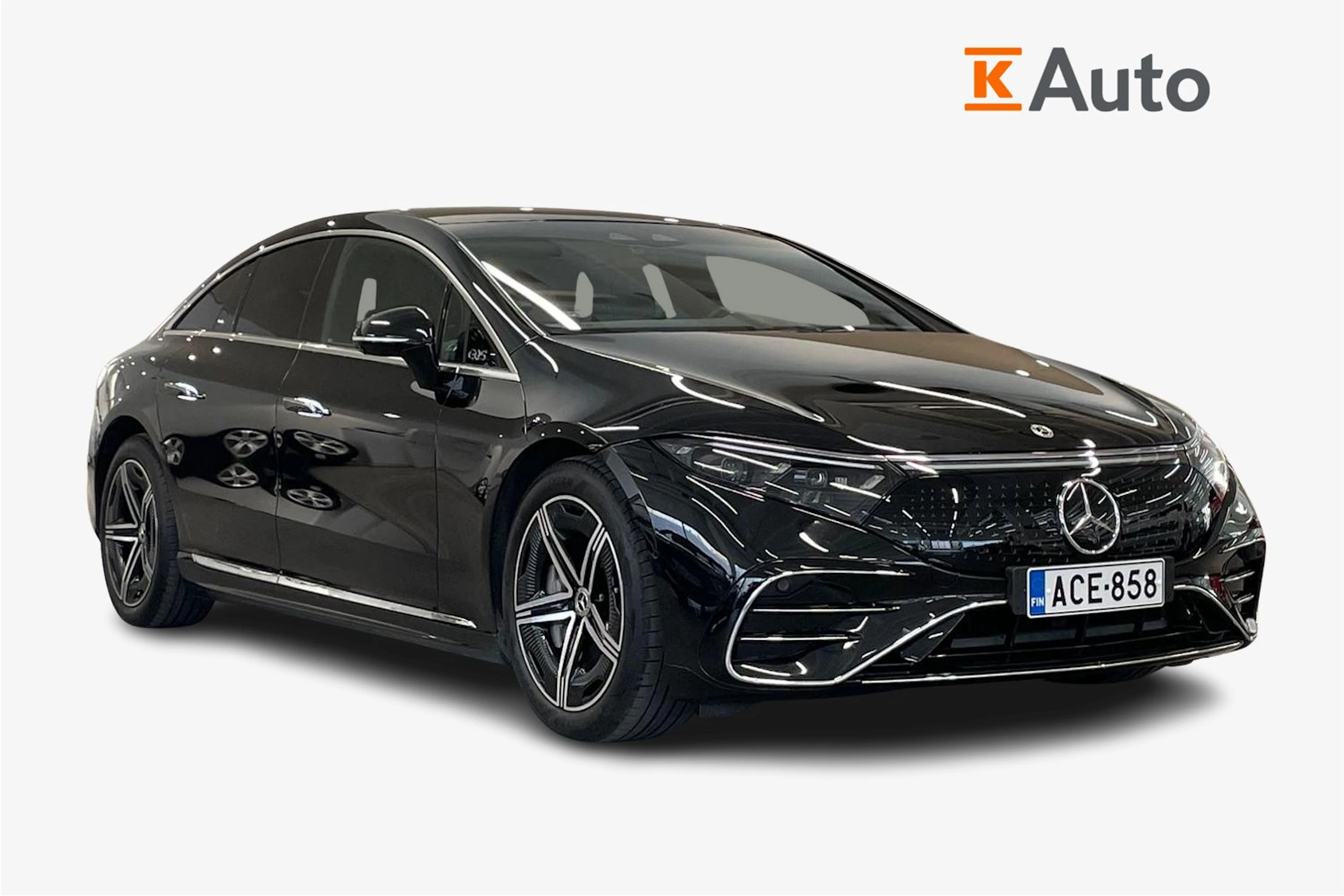 Musta Mercedes-Benz EQS 2023 kuva 1.