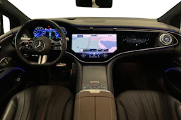 Musta Mercedes-Benz EQS 2023 kuva 7.