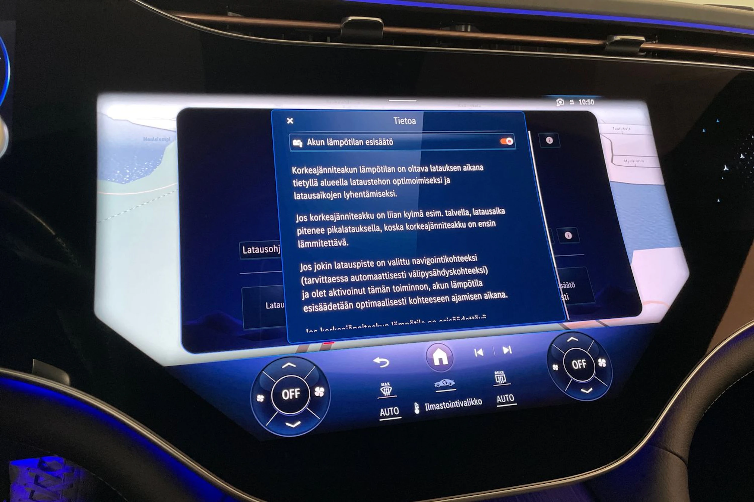Musta Mercedes-Benz EQS 2023 kuva 22.