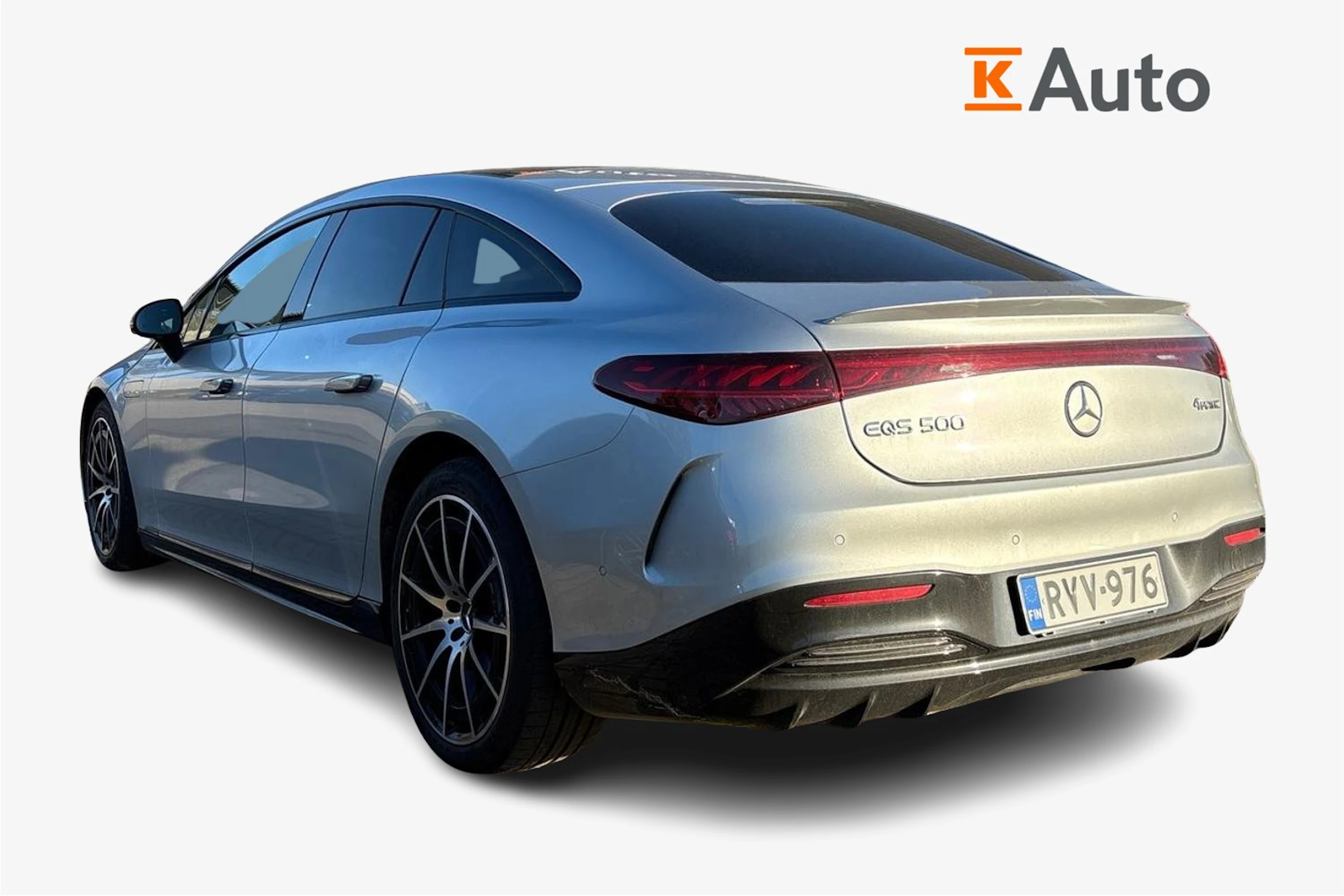 met. harmaa Mercedes-Benz EQS 2023 kuva 2.