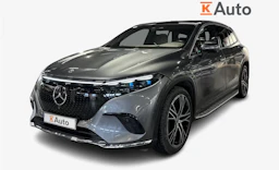 harmaa Mercedes-Benz EQS SUV 2023 kuva 1.