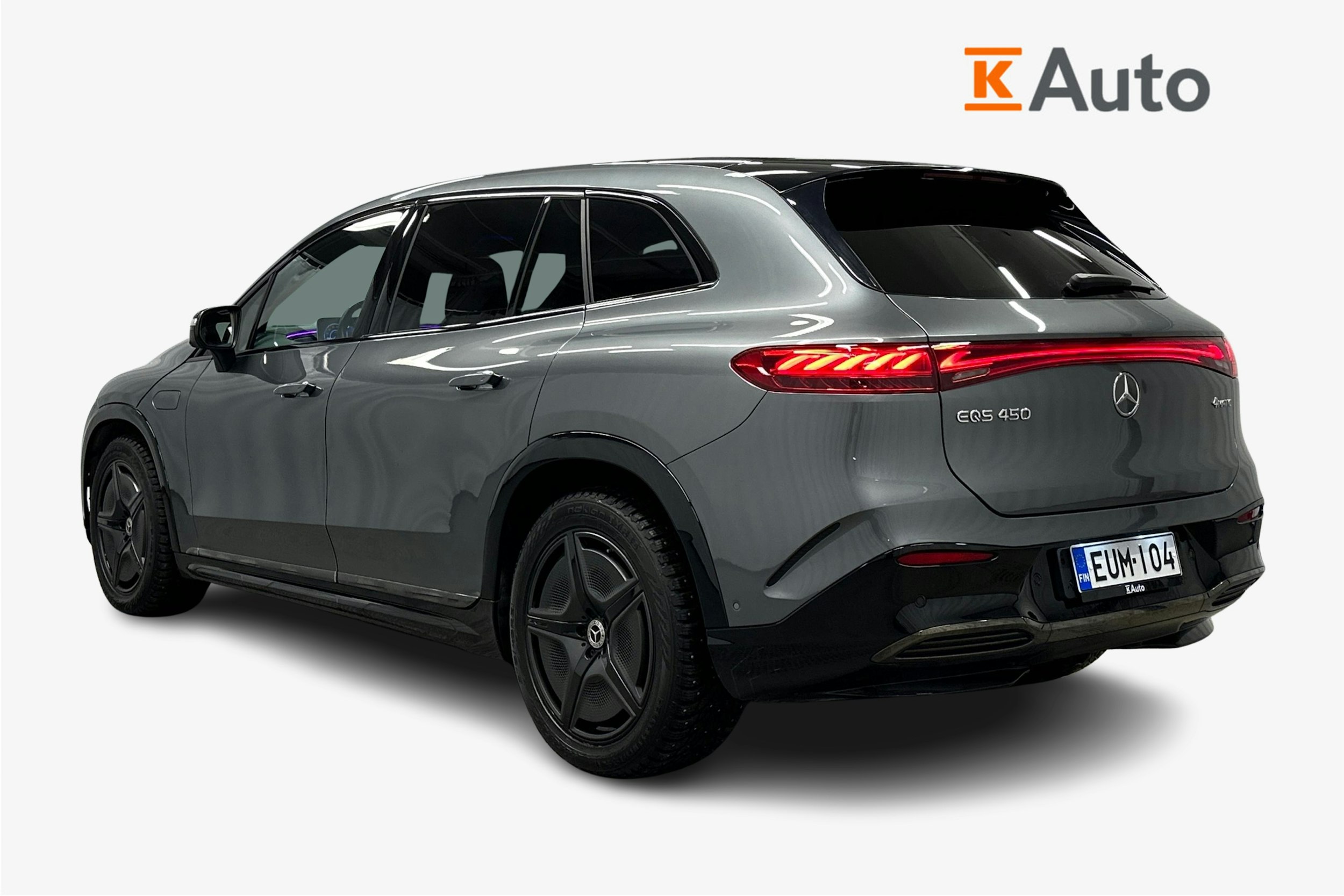 harmaa Mercedes-Benz EQS SUV 2023 kuva 2.