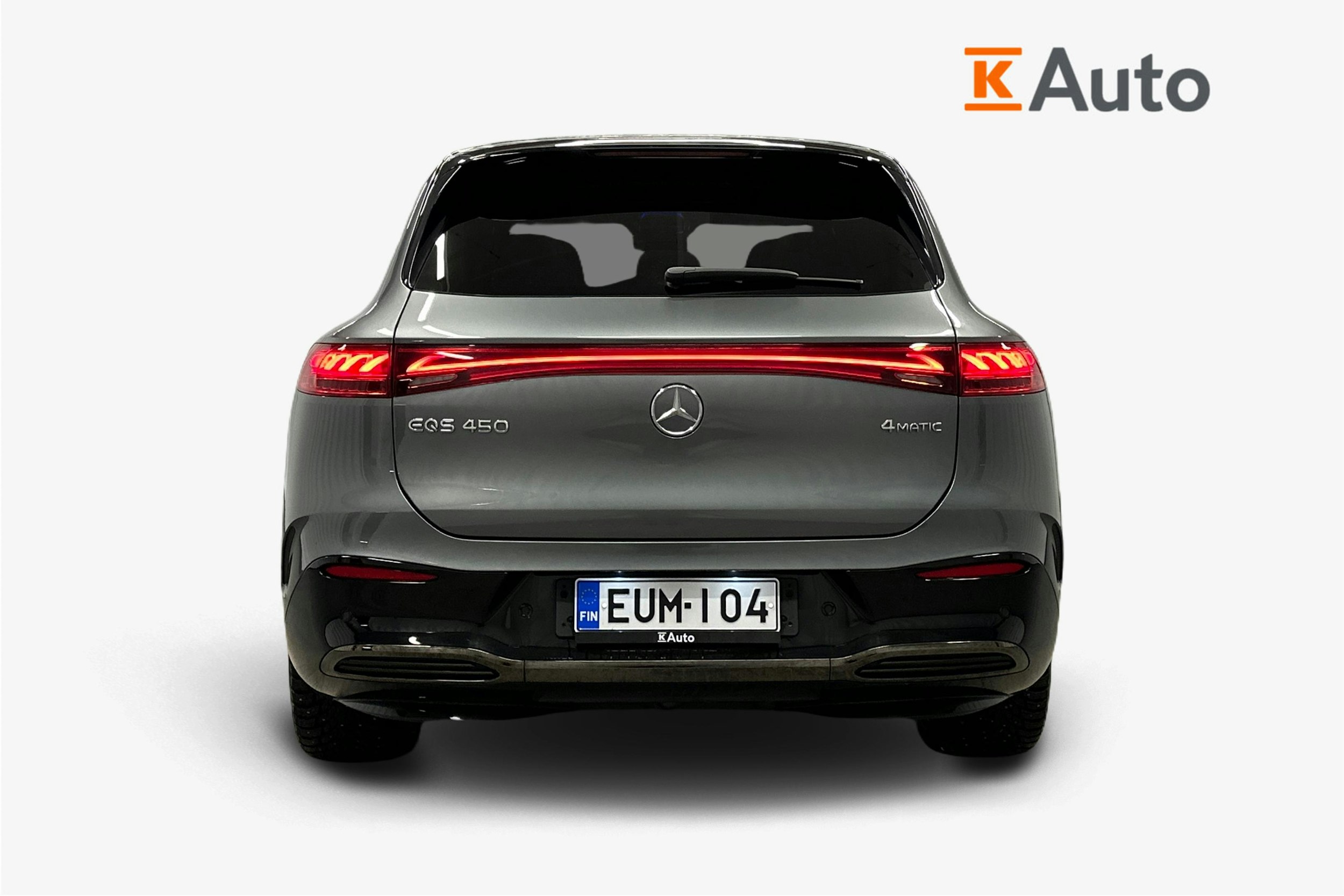 harmaa Mercedes-Benz EQS SUV 2023 kuva 3.