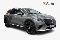 Harmaa Mercedes-Benz EQS SUV 2023 kuva 1.