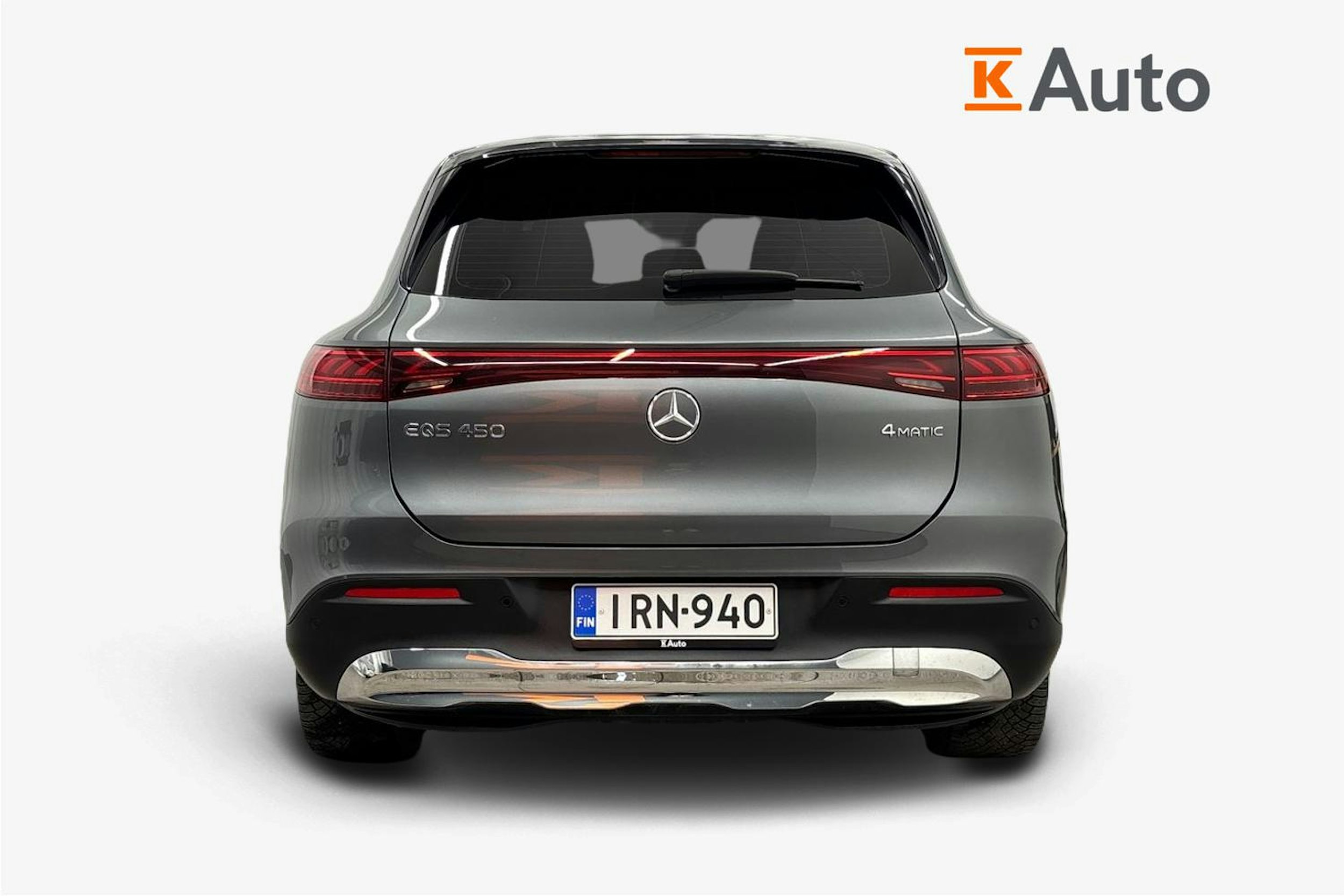 Harmaa Mercedes-Benz EQS SUV 2023 kuva 3.