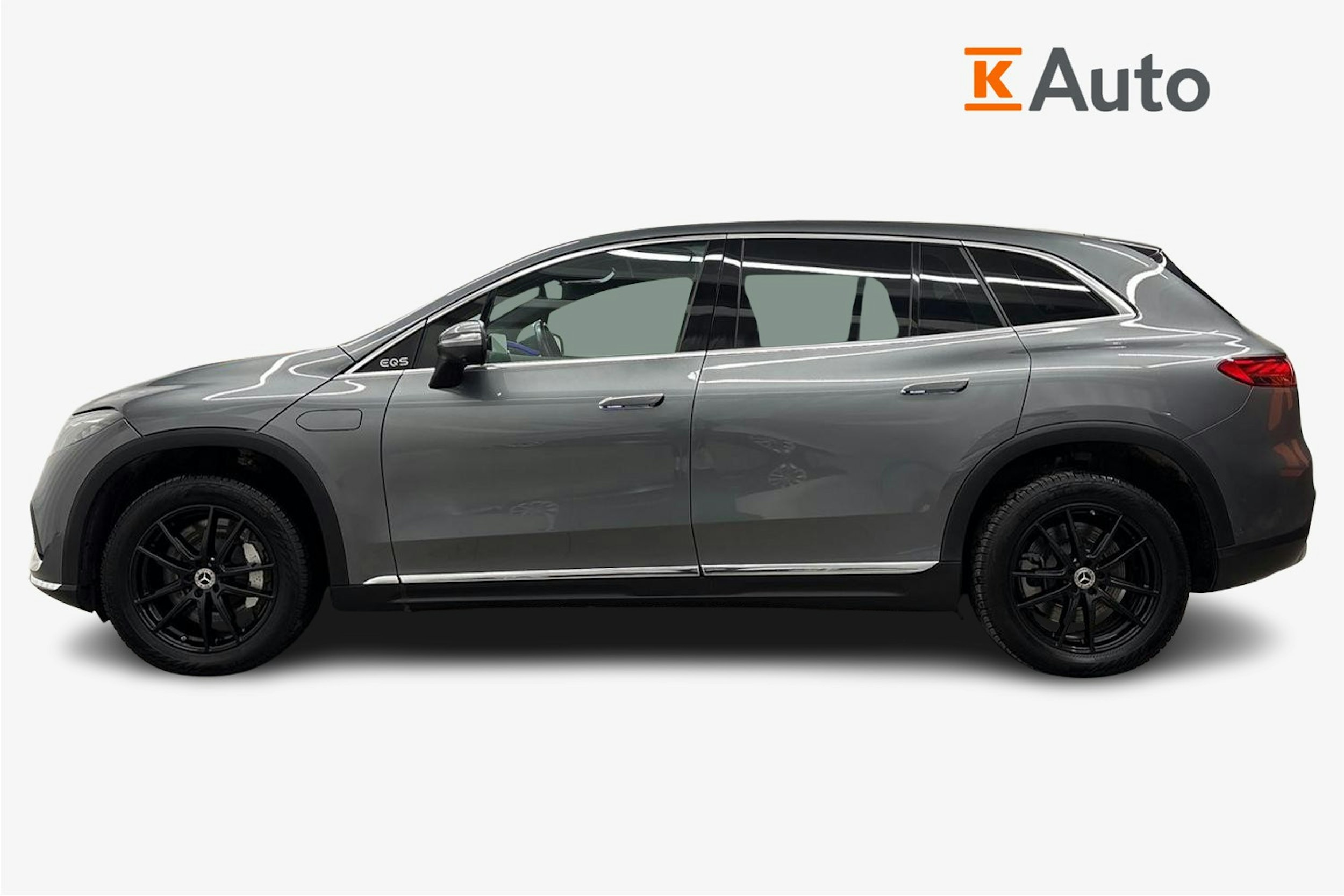 Harmaa Mercedes-Benz EQS SUV 2023 kuva 6.