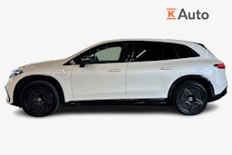 Valkoinen Mercedes-Benz EQS SUV 2023 kuva 5.