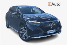 Musta Mercedes-Benz EQS SUV 2024 kuva 1.
