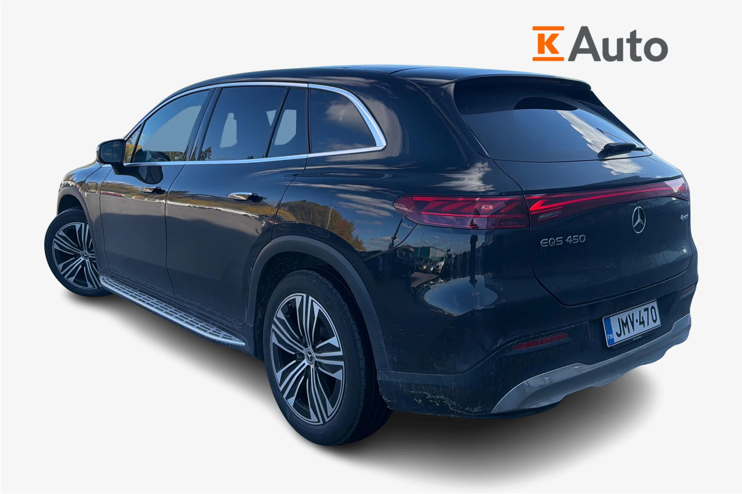 Musta Mercedes-Benz EQS SUV 2024 kuva 2.
