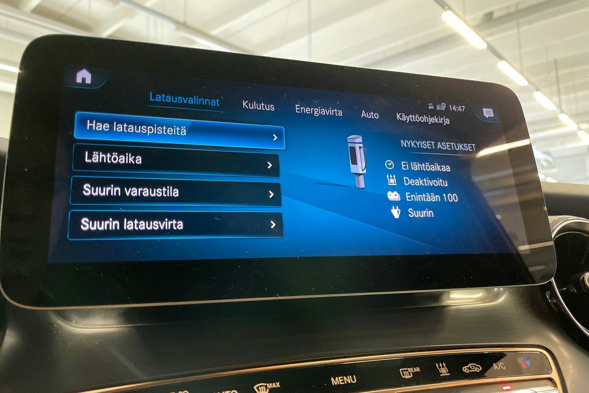 Harmaa Mercedes-Benz EQV 2020 kuva 23.
