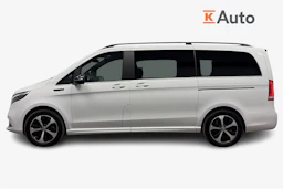 valkoinen Mercedes-Benz EQV 2022 kuva 5.