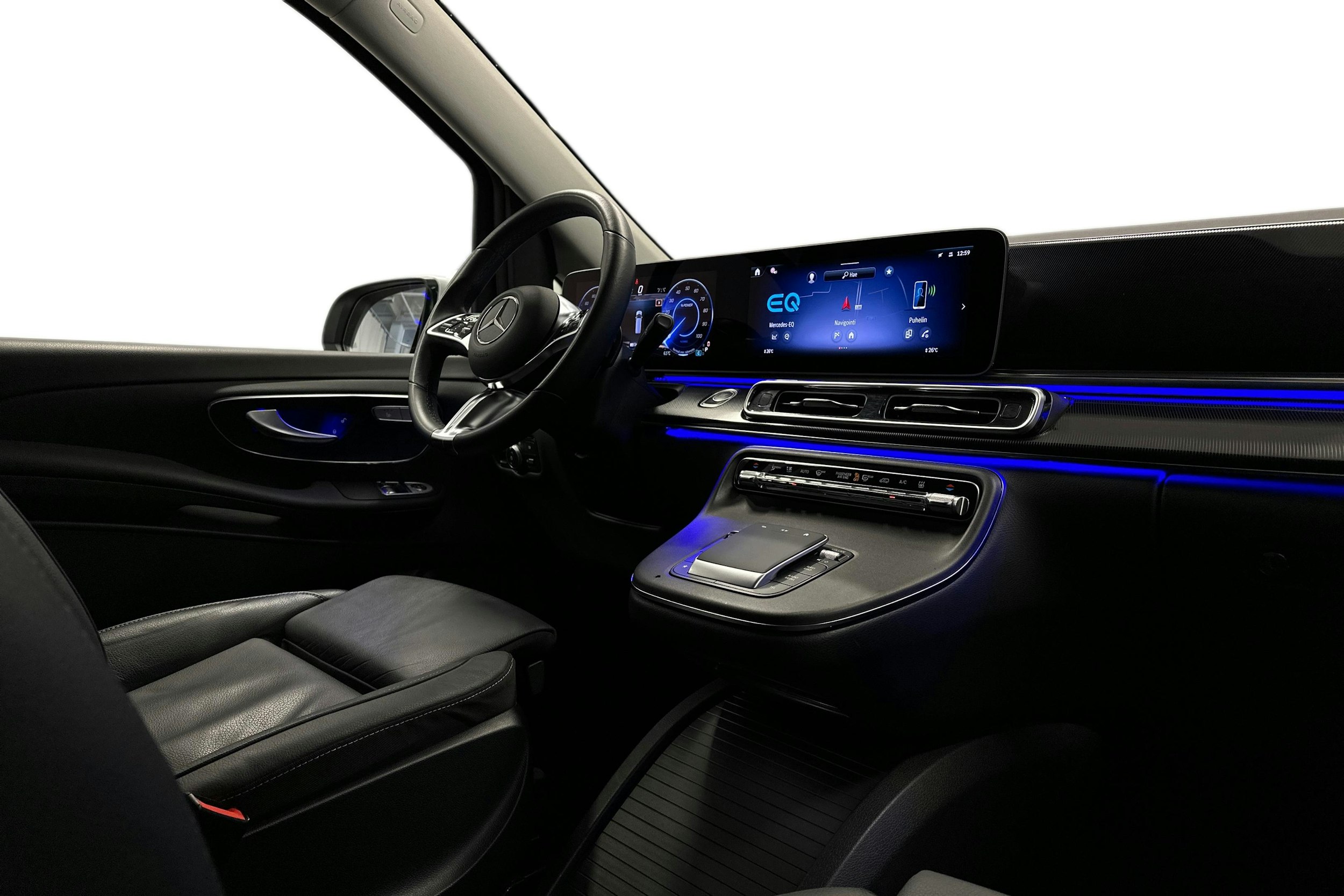 valkoinen Mercedes-Benz EQV 2024 kuva 9.