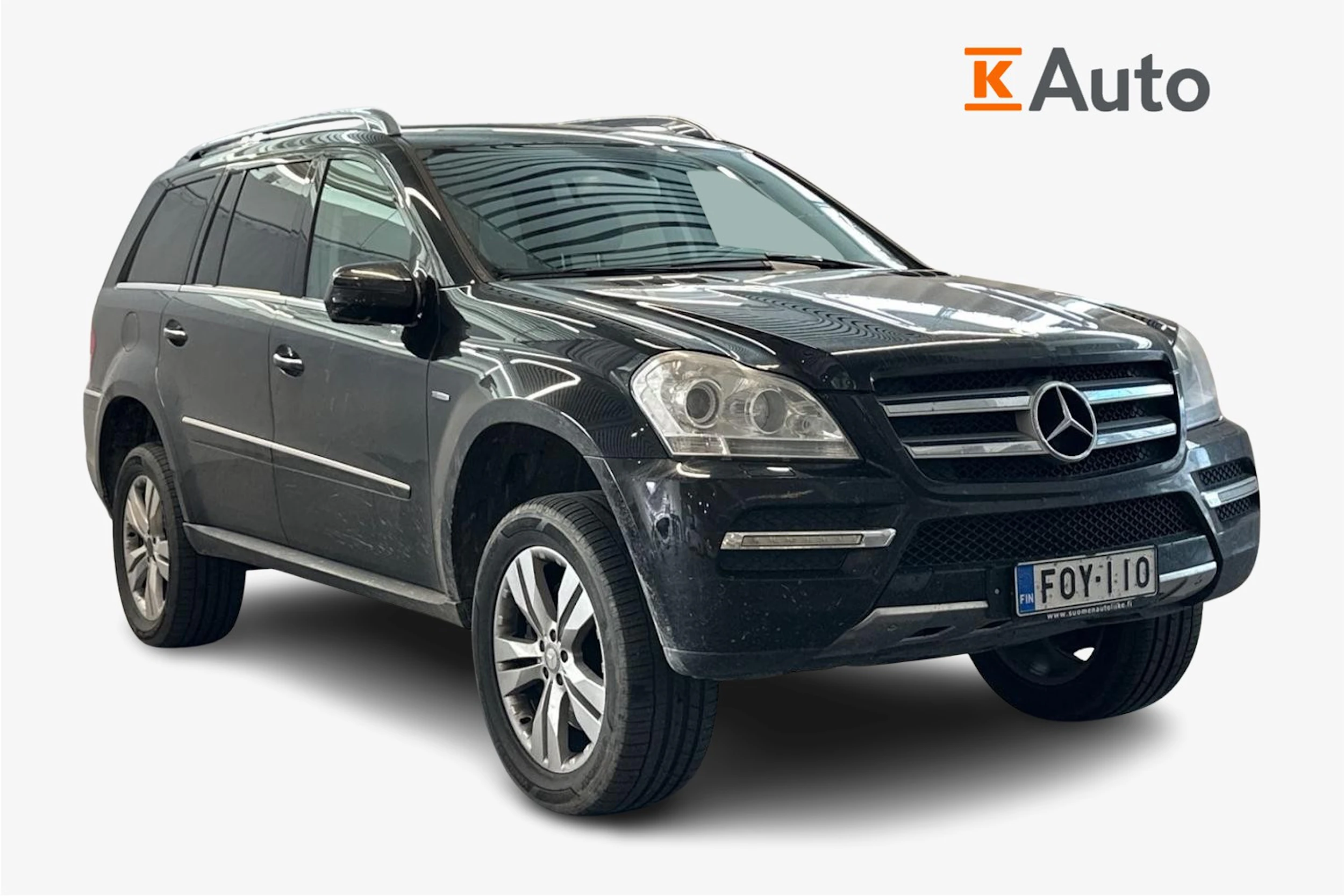 Musta Mercedes-Benz GL 2010 kuva 1.