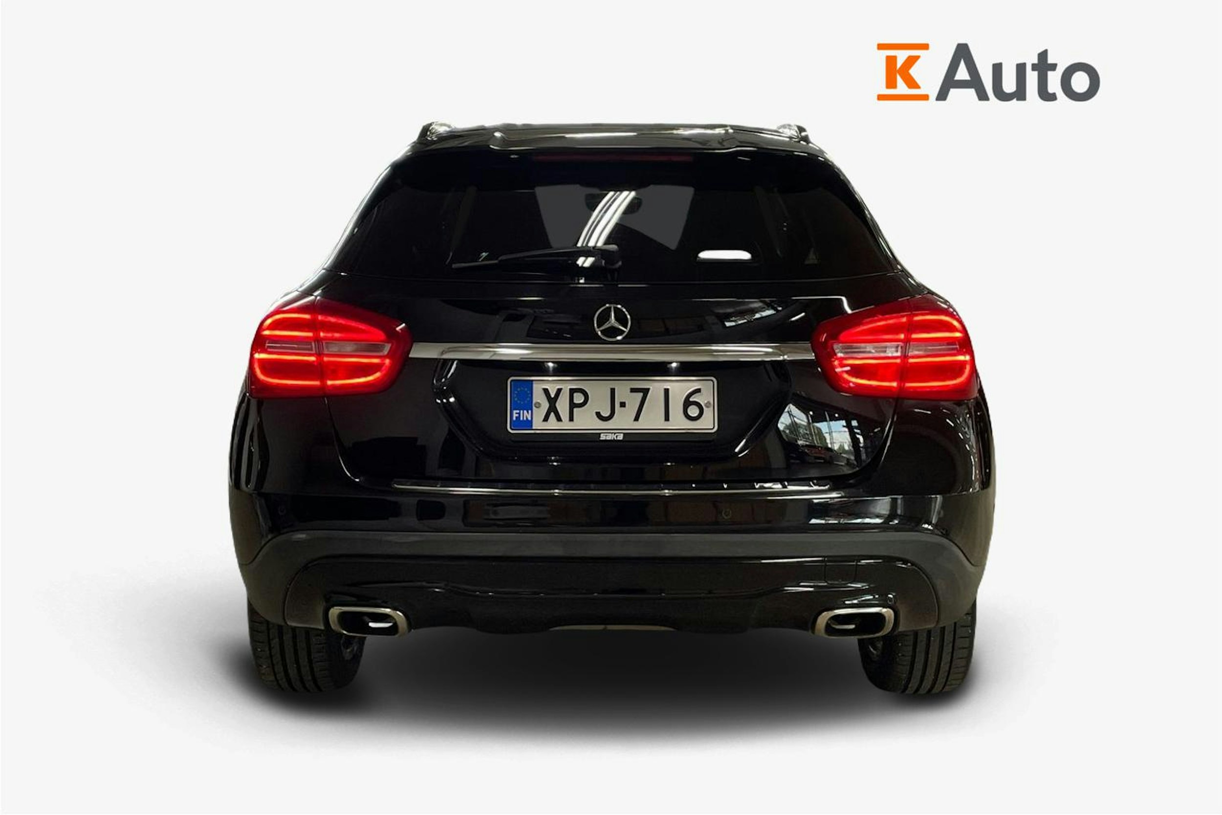 Musta Mercedes-Benz GLA 2014 kuva 3.