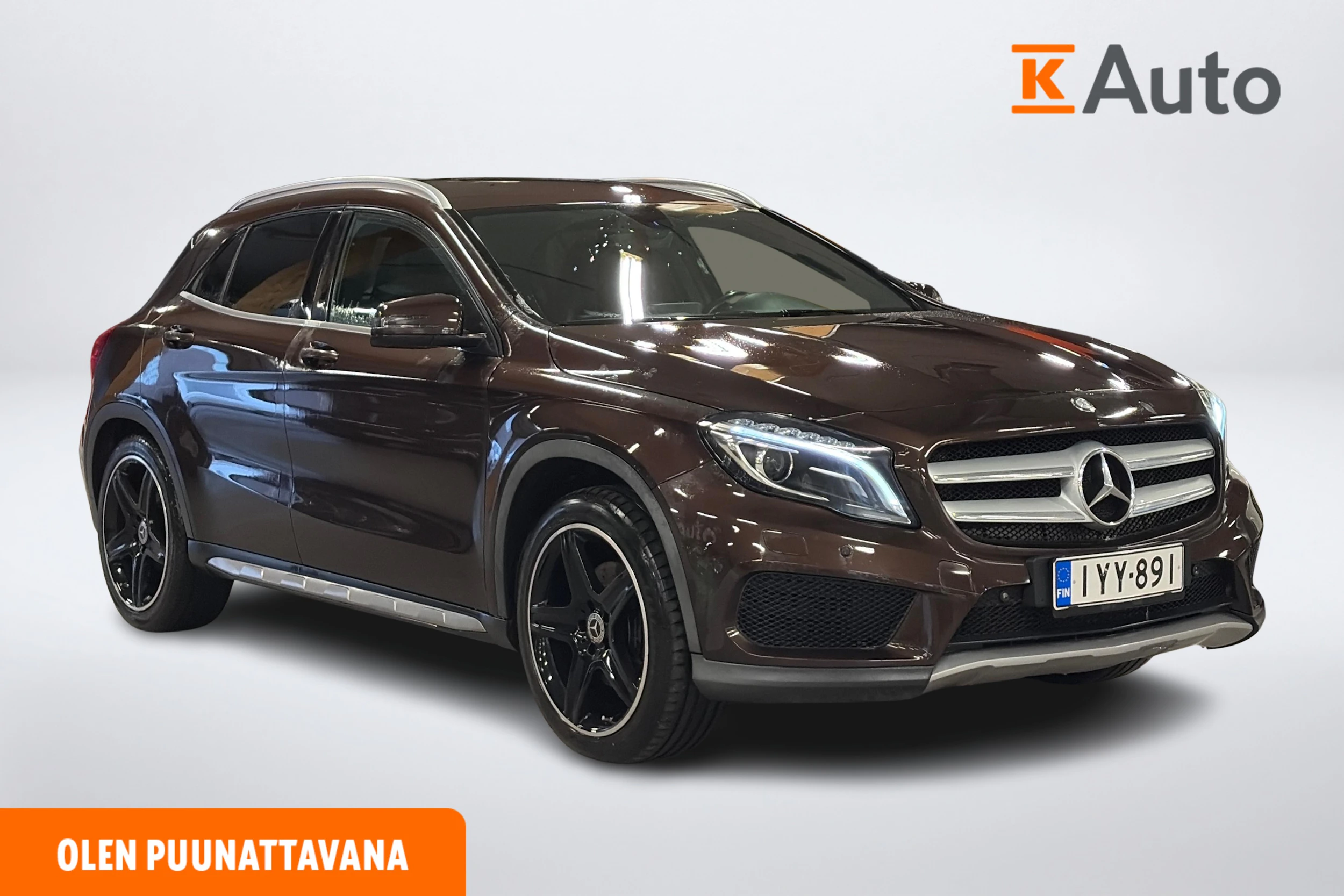 ruskea (beige) Mercedes-Benz GLA 2015 kuva 1.