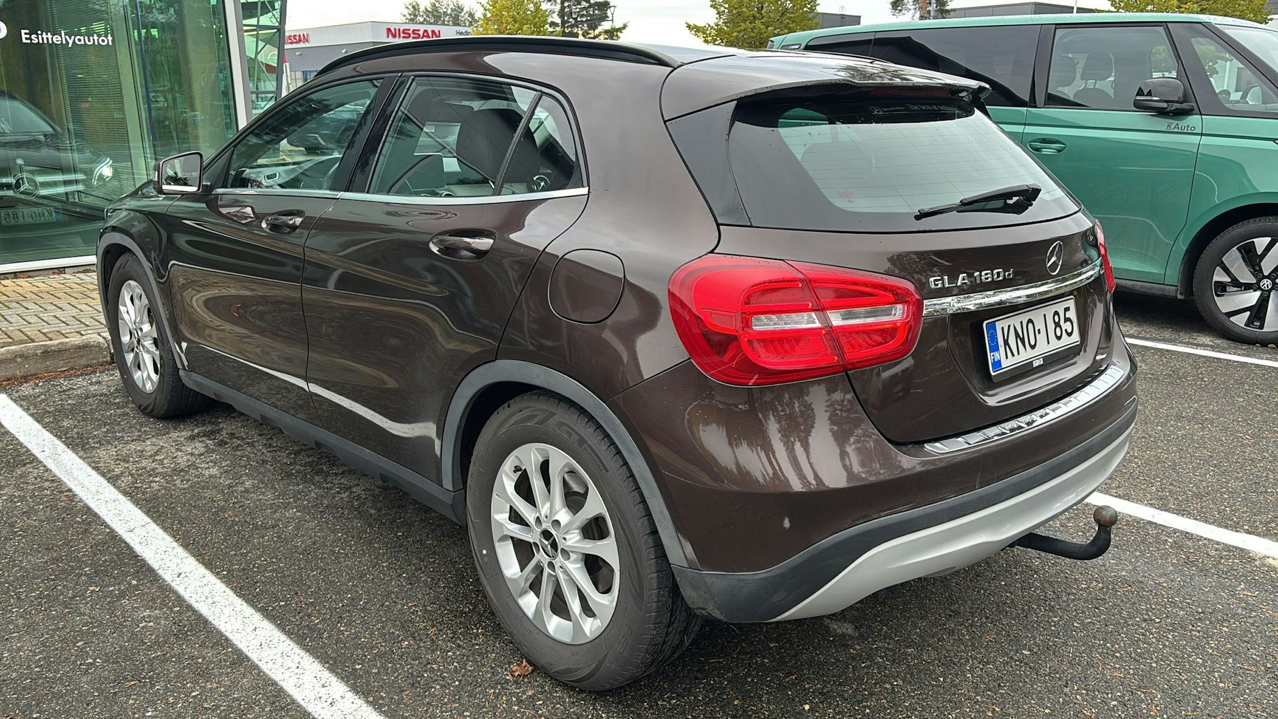 met. ruskea (tumma) Mercedes-Benz GLA 2016 kuva 3.