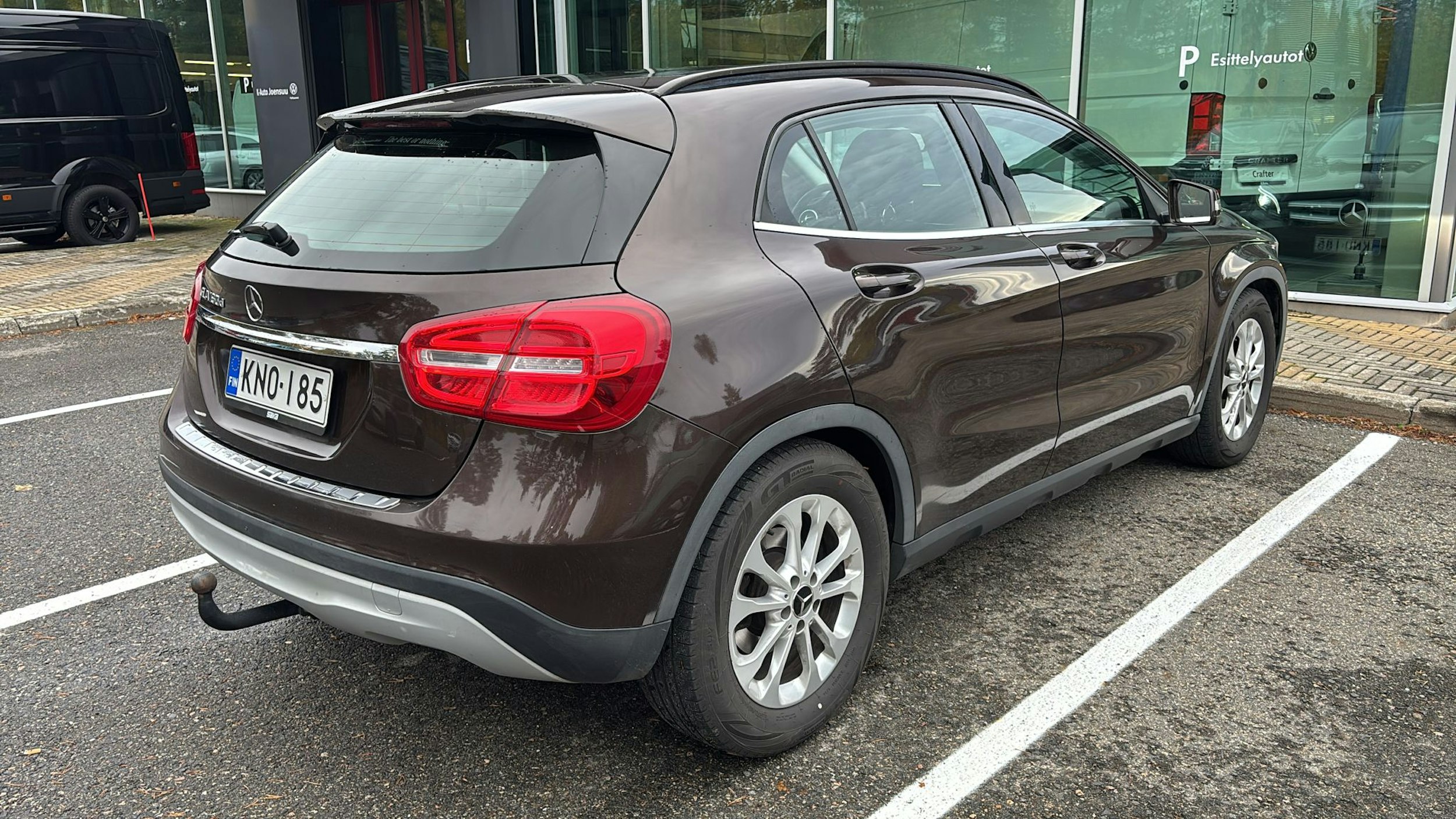 met. ruskea (tumma) Mercedes-Benz GLA 2016 kuva 4.