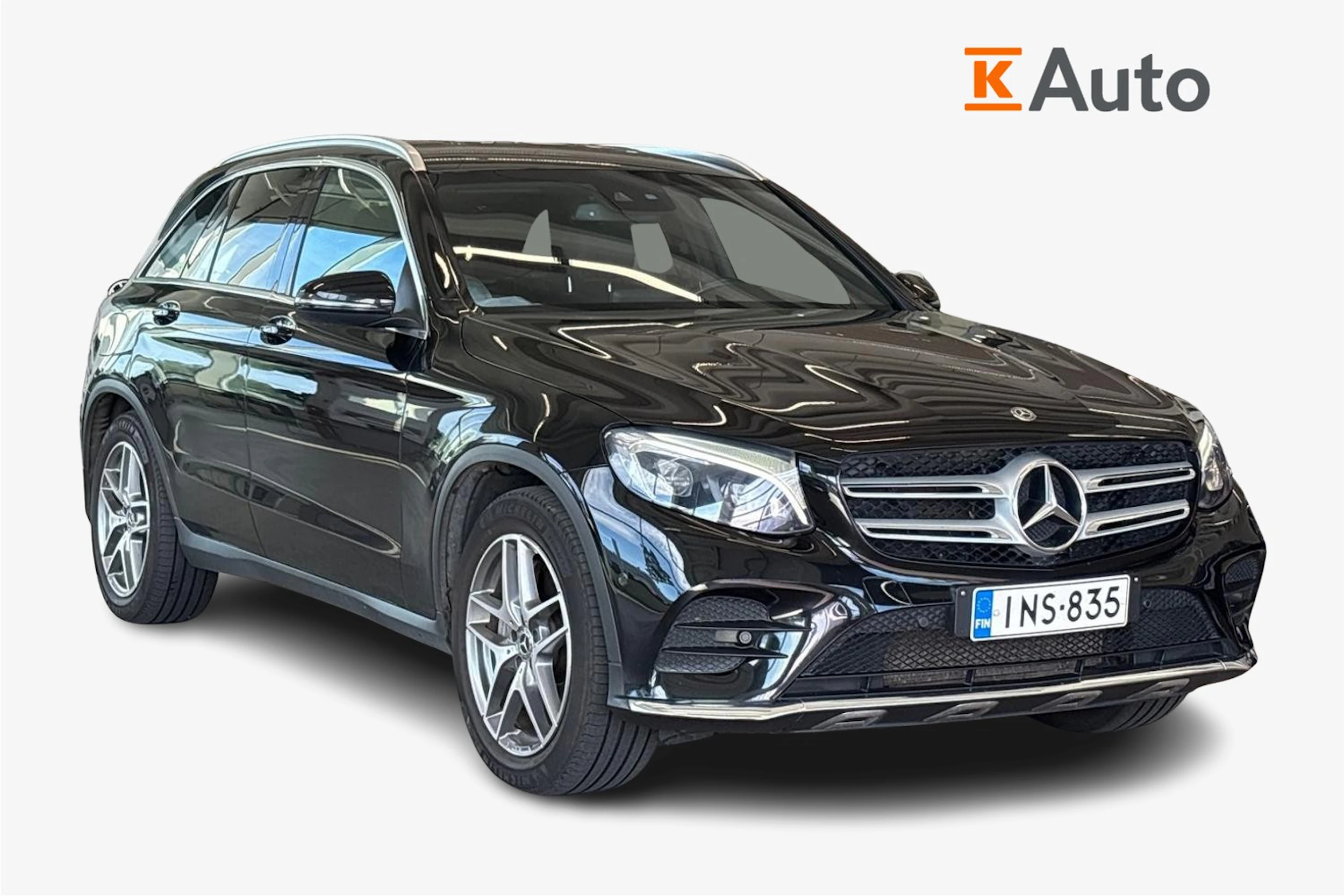 Musta Mercedes-Benz GLC 2017 kuva 1.