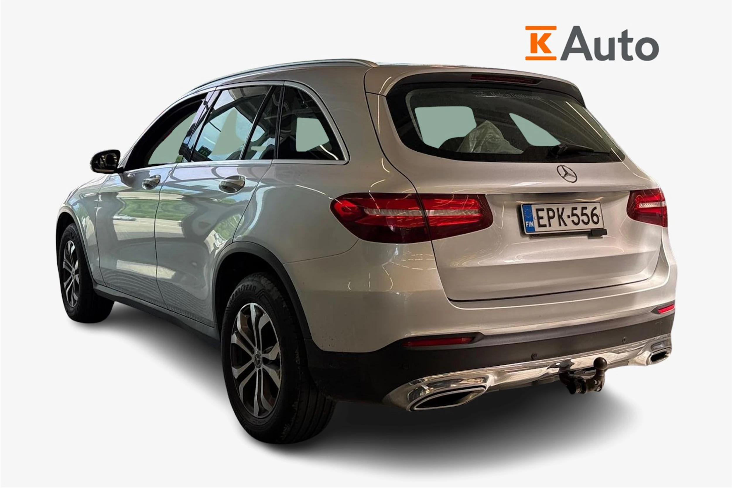 met. harmaa Mercedes-Benz GLC 2018 kuva 2.