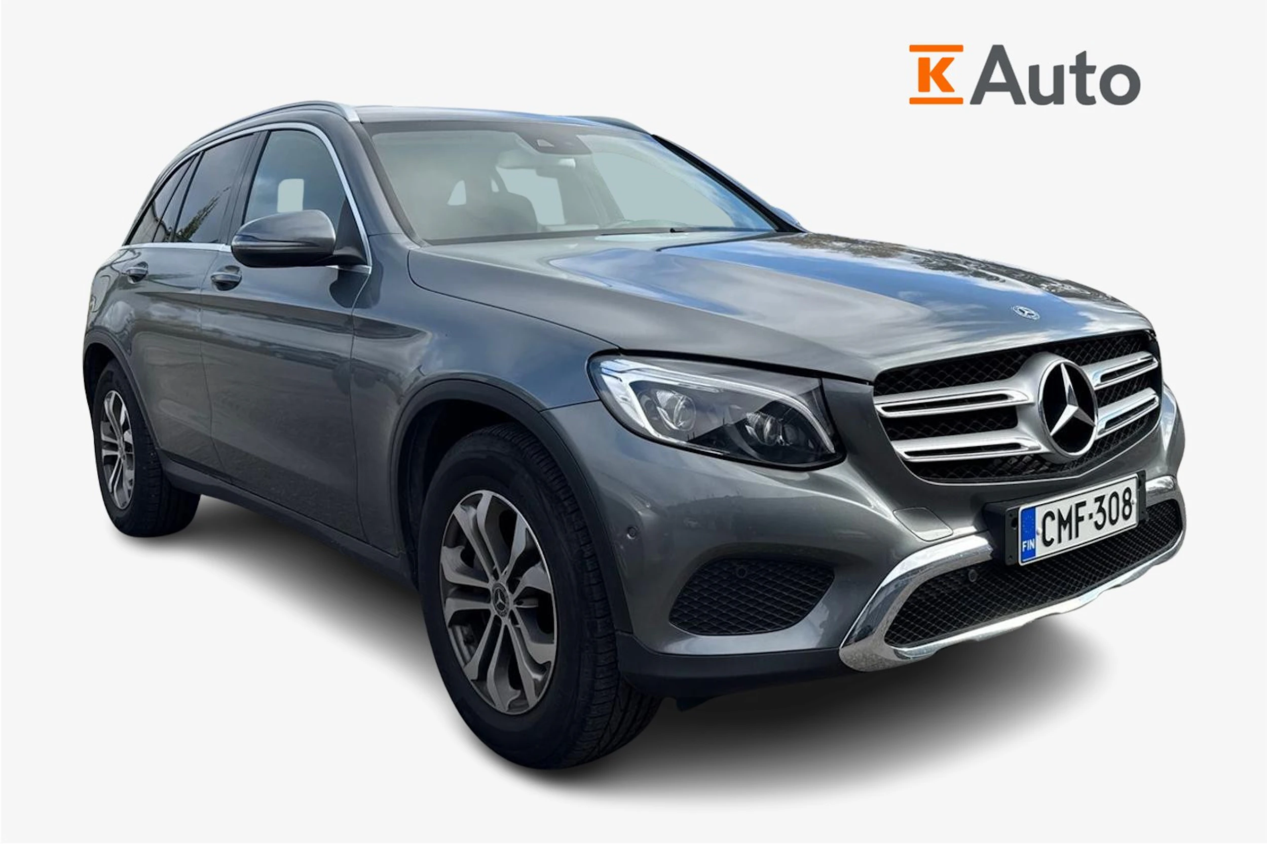 met. harmaa Mercedes-Benz GLC 2019 kuva 1.