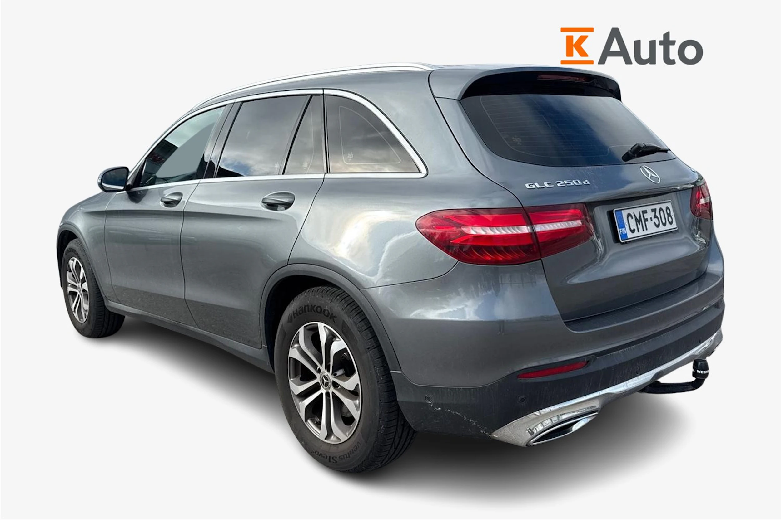 met. harmaa Mercedes-Benz GLC 2019 kuva 2.
