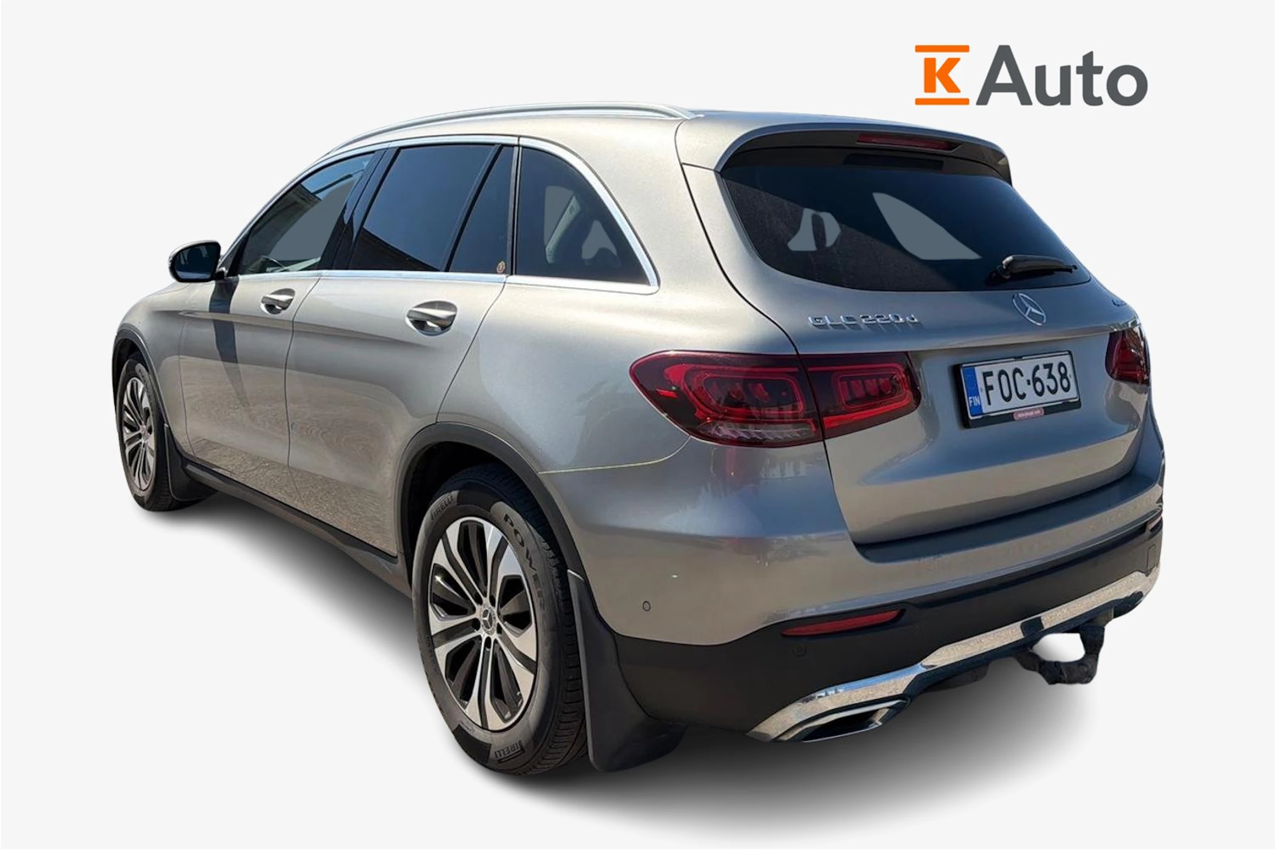 harmaa Mercedes-Benz GLC 2020 kuva 2.