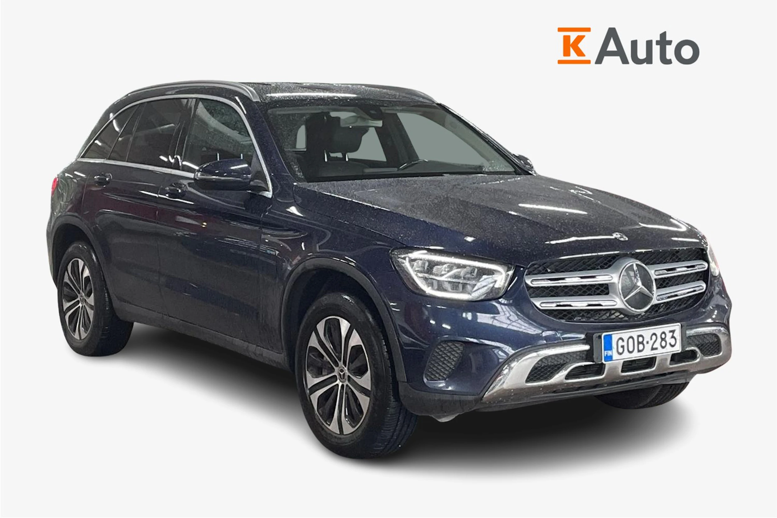 sininen Mercedes-Benz GLC 2020 kuva 1.