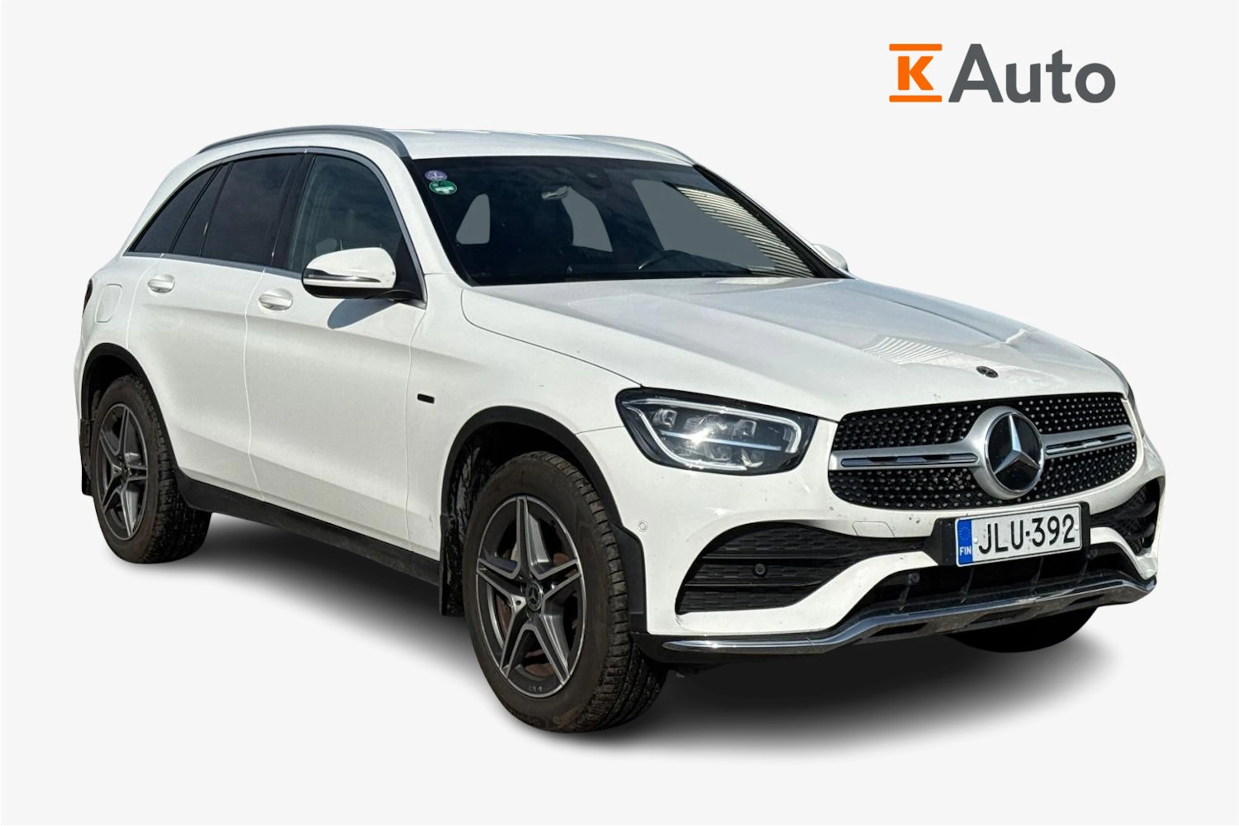 valkoinen Mercedes-Benz GLC 2020 kuva 1.