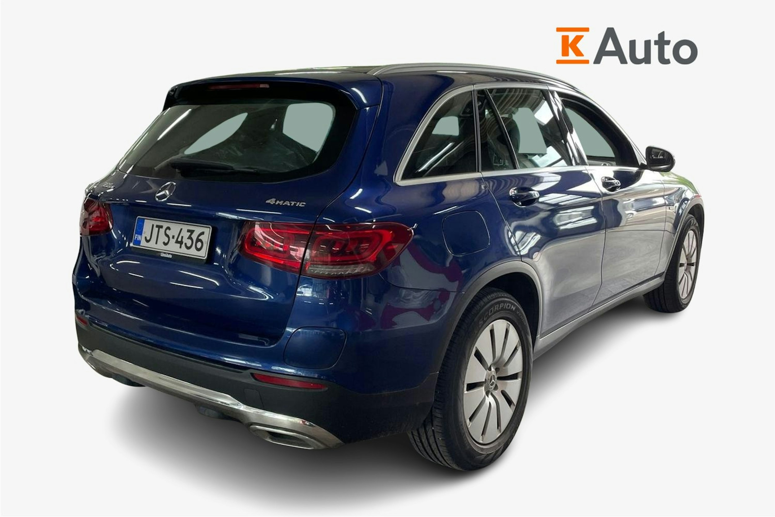sininen Mercedes-Benz GLC 2020 kuva 2.