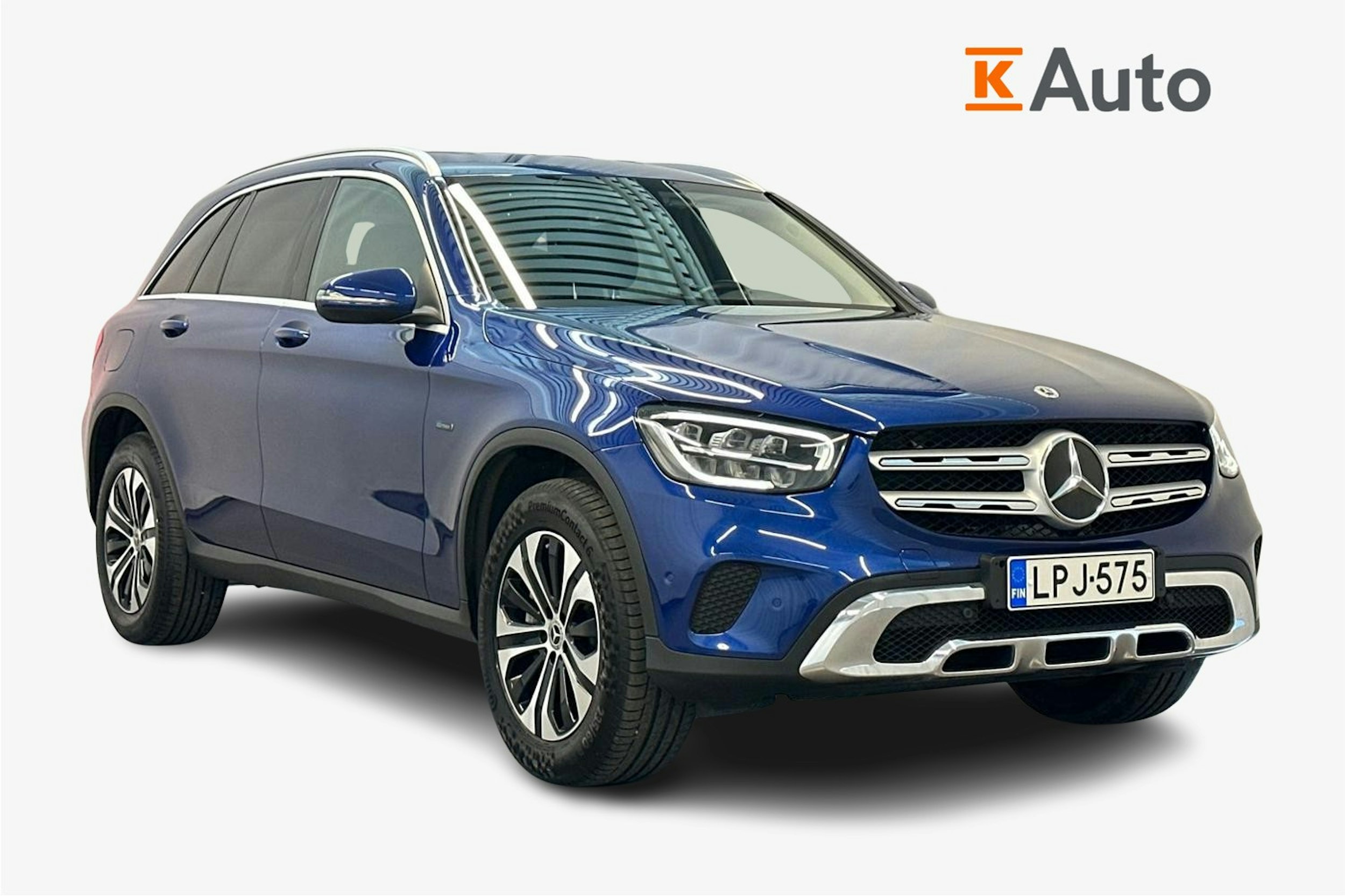 sininen Mercedes-Benz GLC 2020 kuva 1.