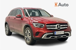 punainen Mercedes-Benz GLC 2020 kuva 1.