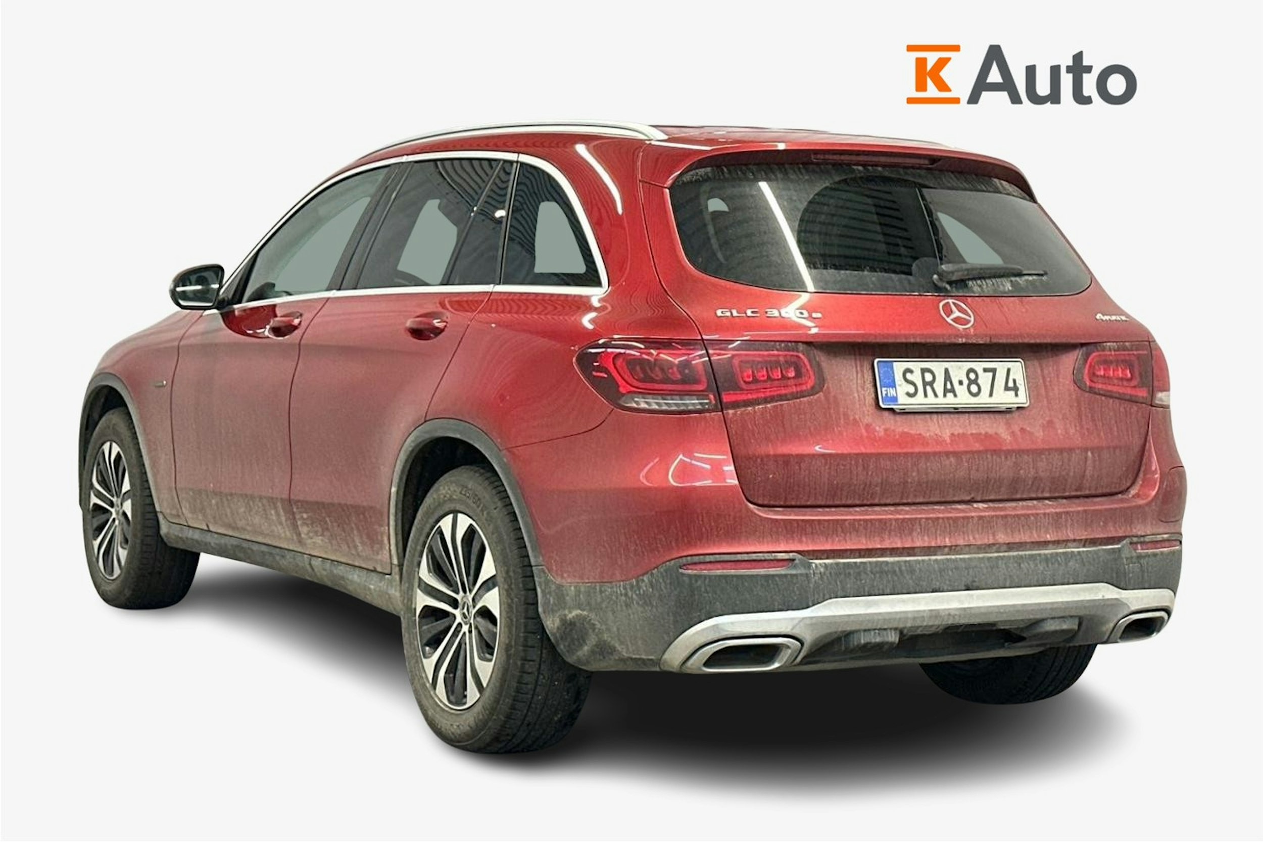 punainen Mercedes-Benz GLC 2020 kuva 2.