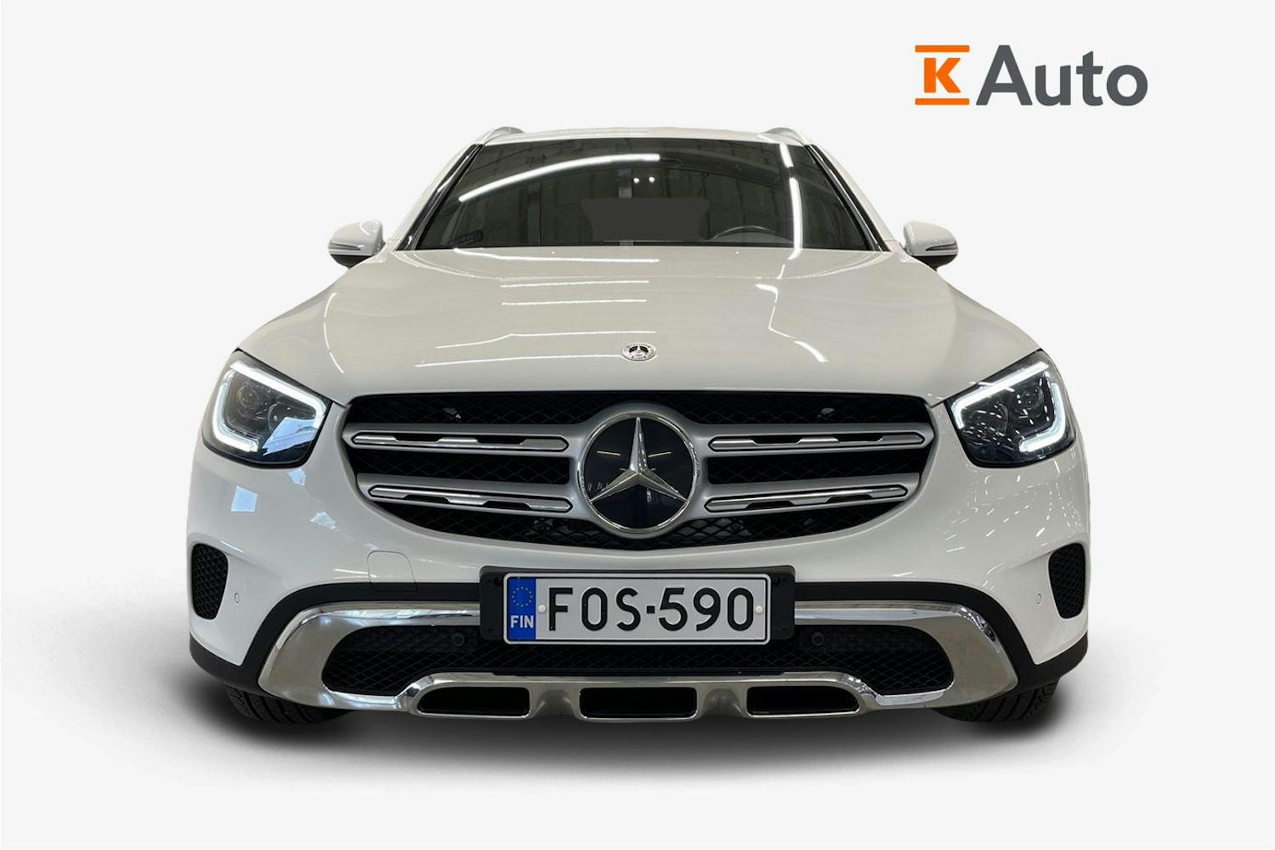 valkoinen Mercedes-Benz GLC 2021 kuva 5.
