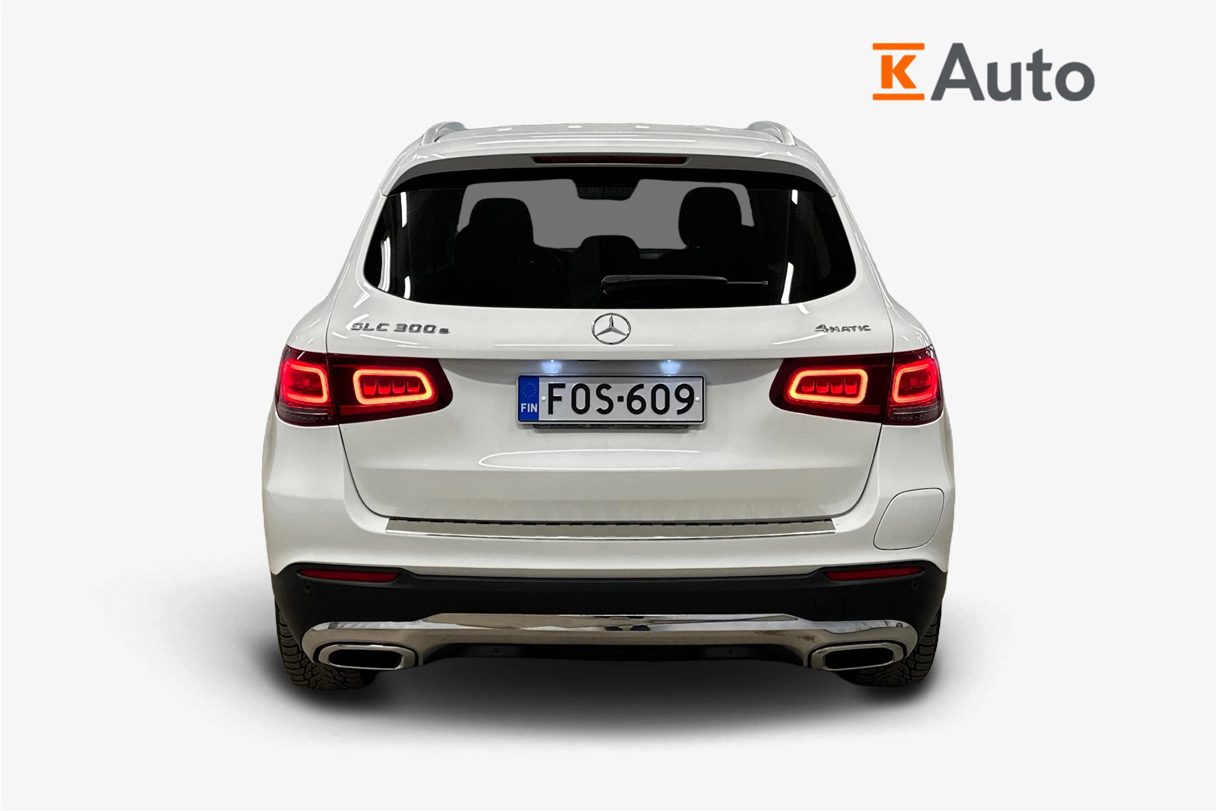 valkoinen Mercedes-Benz GLC 2021 kuva 3.