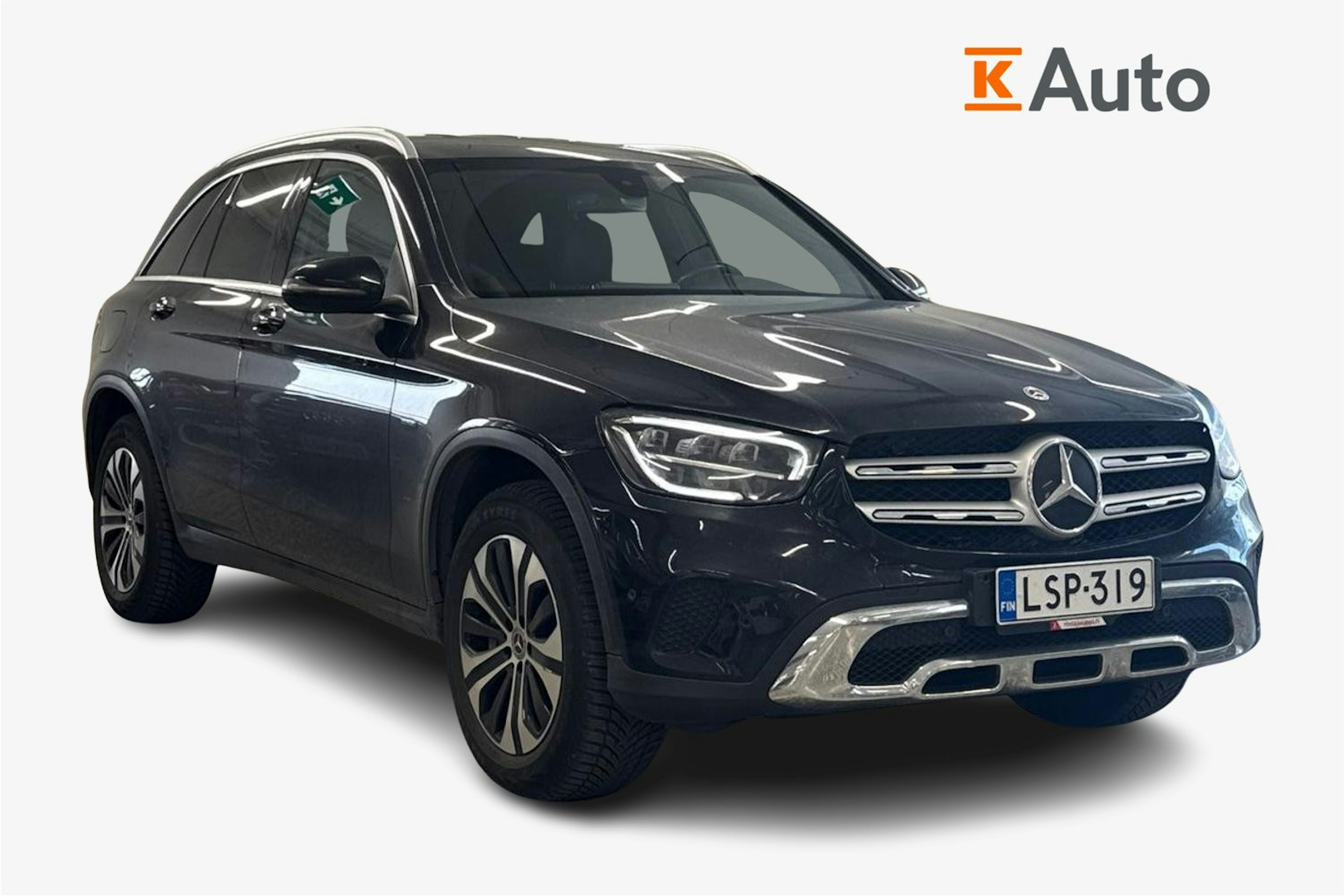 musta Mercedes-Benz GLC 2021 kuva 1.