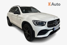 Valkoinen Mercedes-Benz GLC 2022 kuva 1.