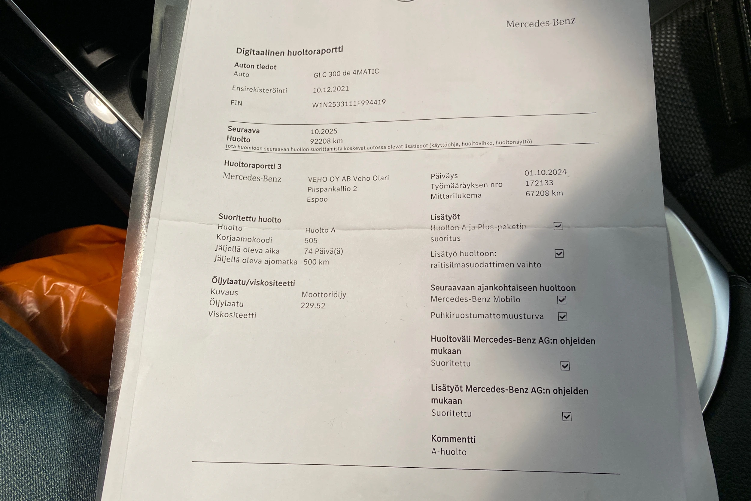 musta Mercedes-Benz GLC 2022 kuva 32.
