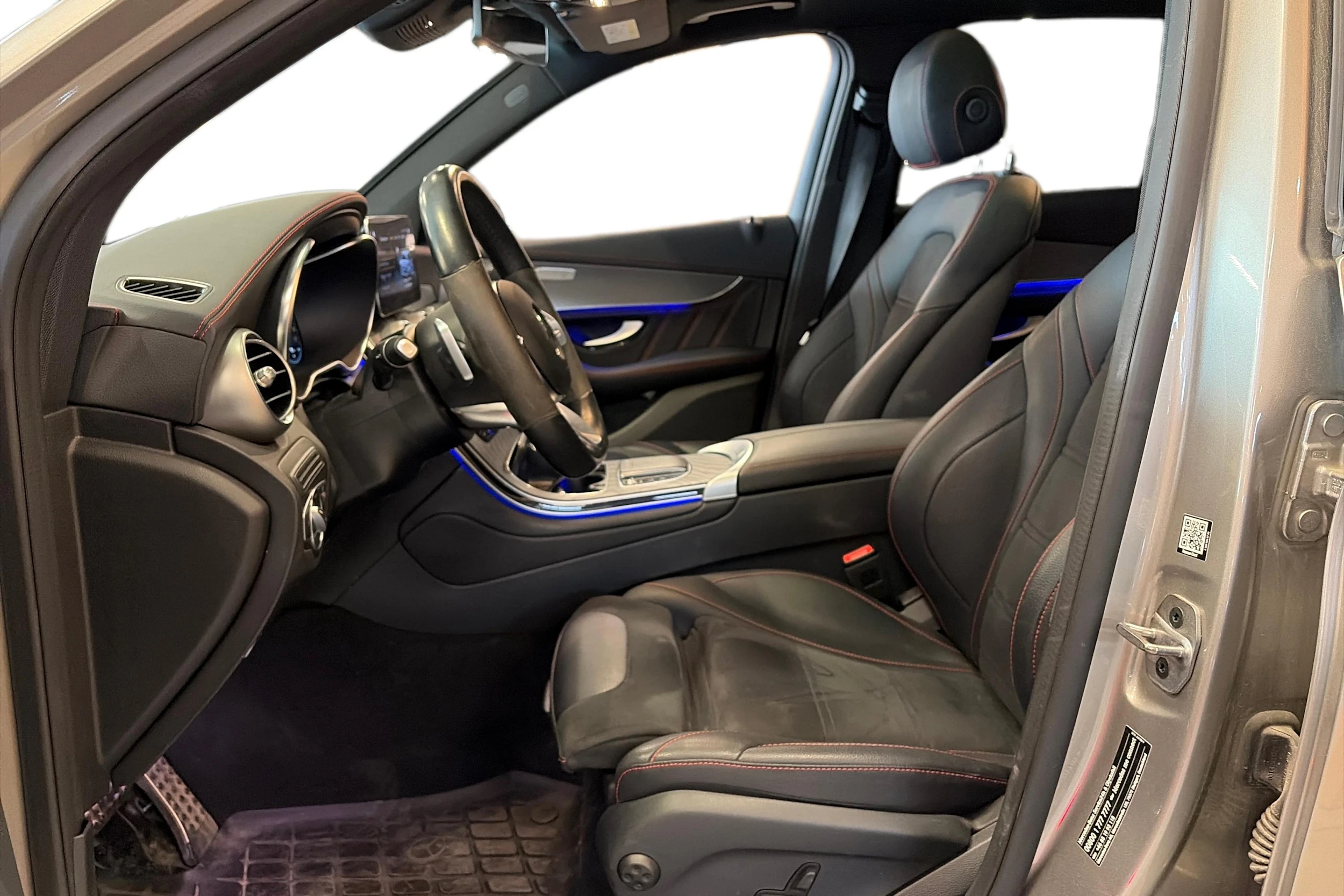 met. harmaa Mercedes-Benz GLC 2022 kuva 3.