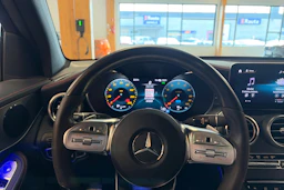 met. harmaa Mercedes-Benz GLC 2022 kuva 4.