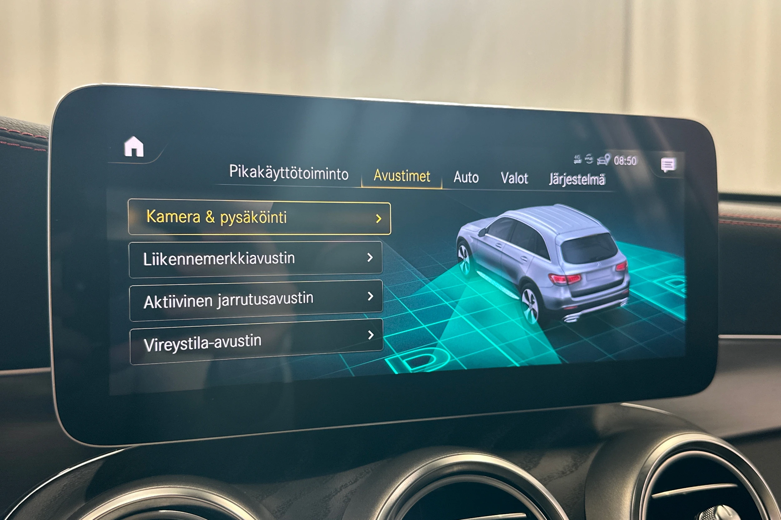 met. harmaa Mercedes-Benz GLC 2022 kuva 20.