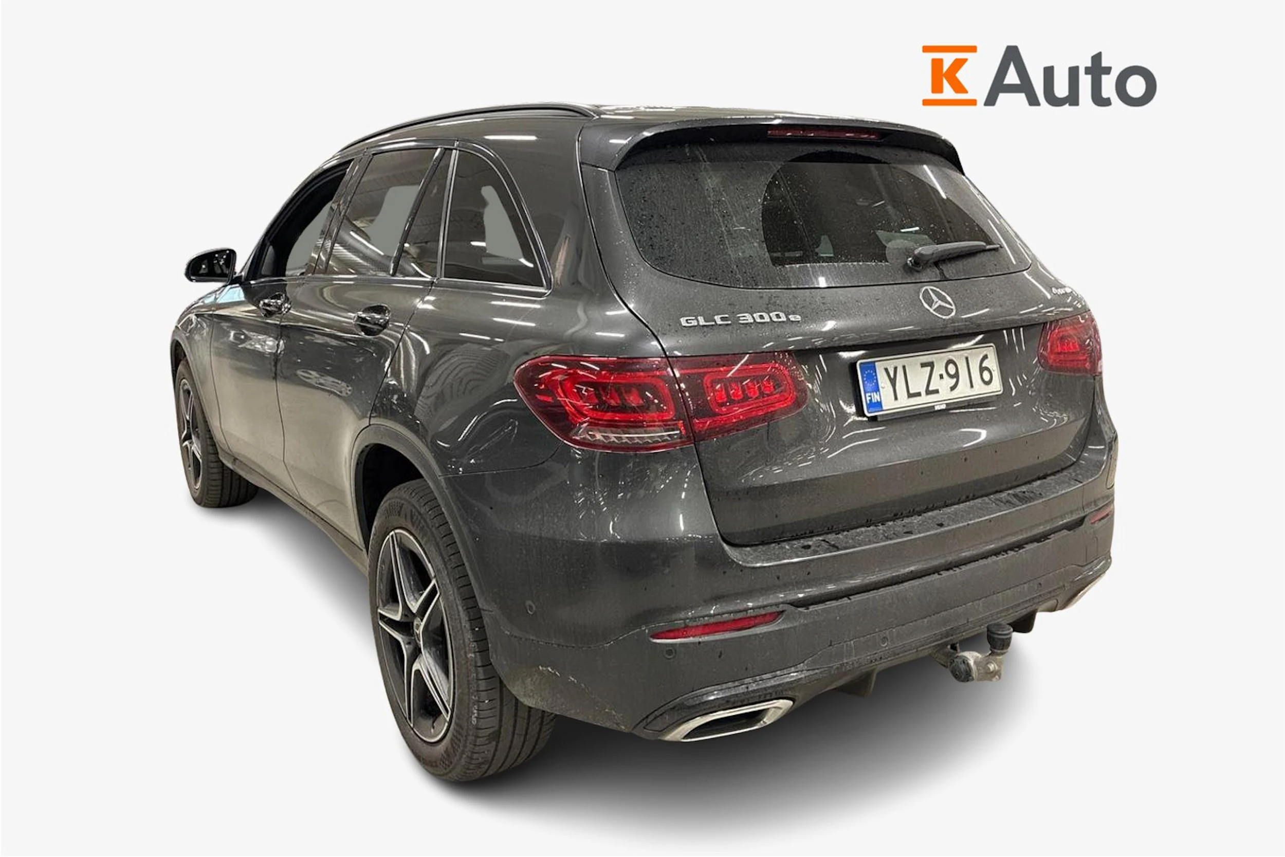 met. harmaa Mercedes-Benz GLC 2022 kuva 2.
