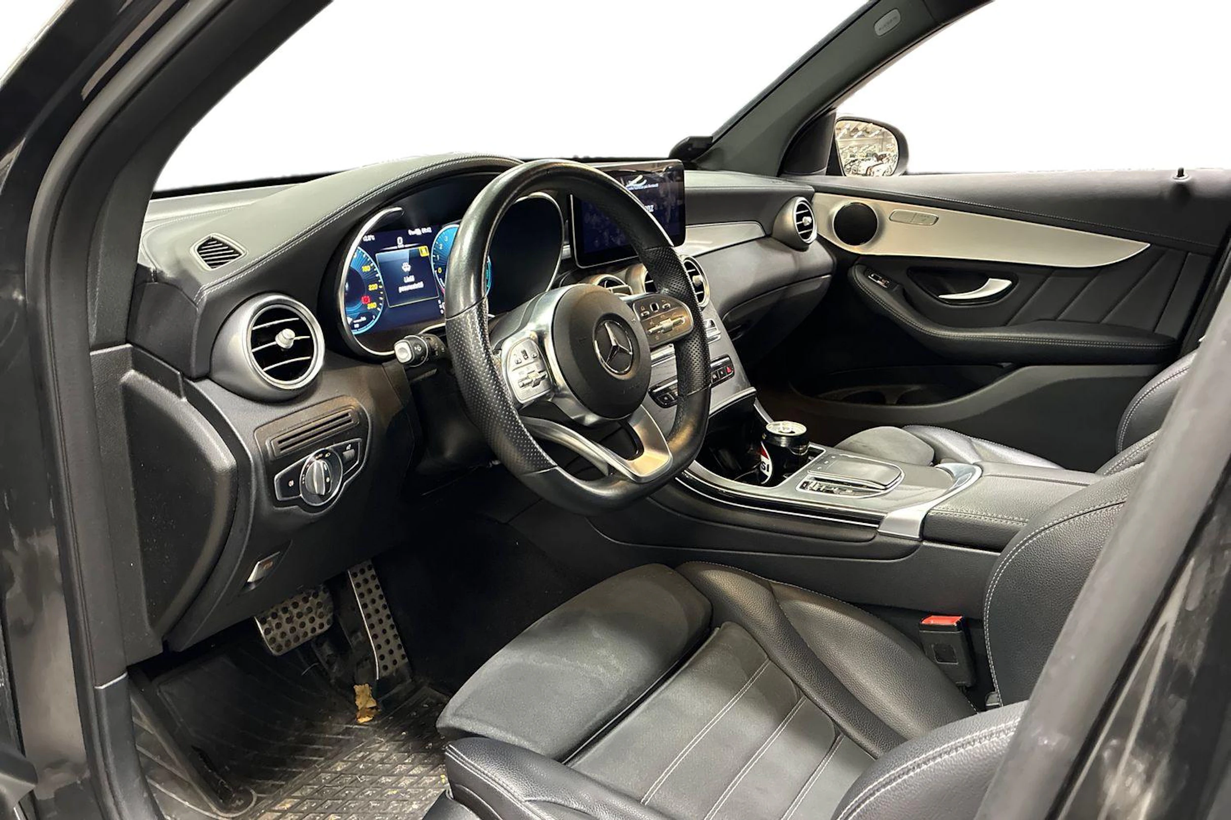 met. harmaa Mercedes-Benz GLC 2022 kuva 3.
