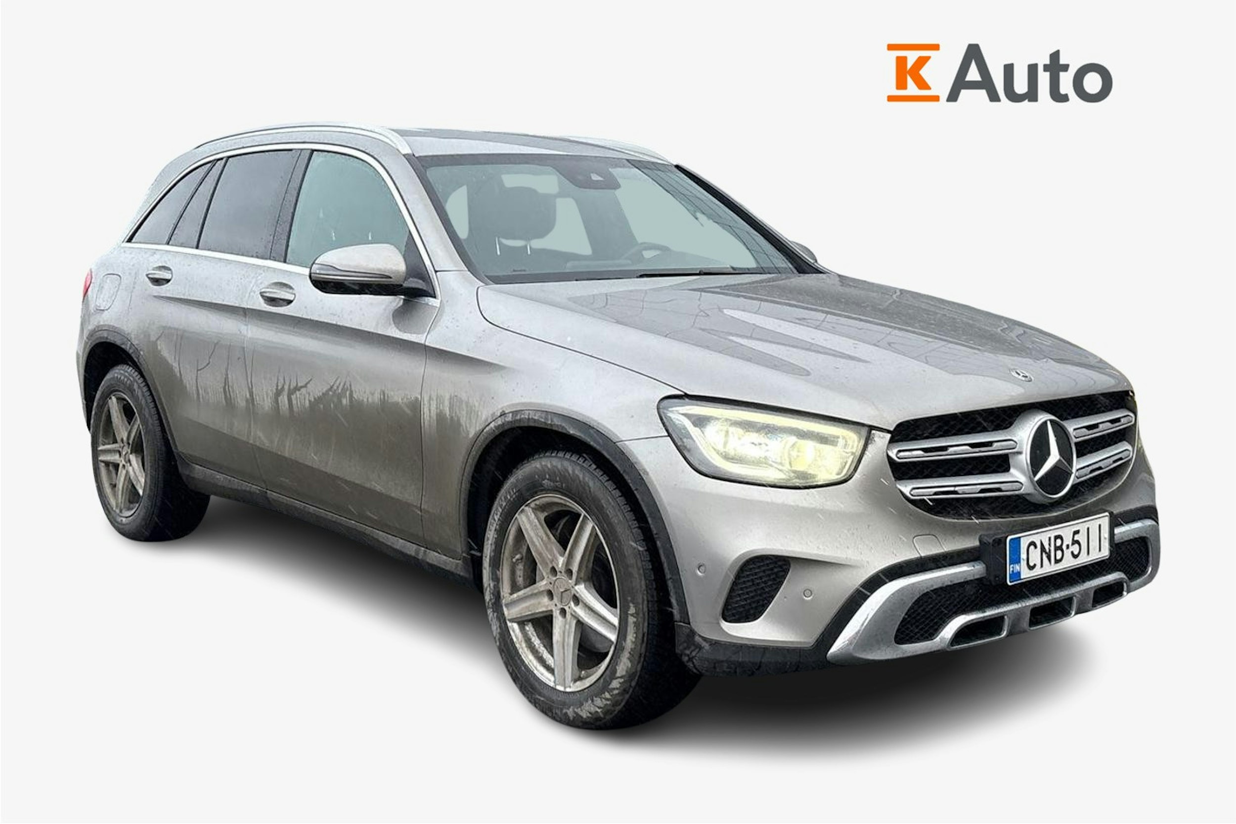 Harmaa Mercedes-Benz GLC 300 d 4MATIC 2019 kuva 1.
