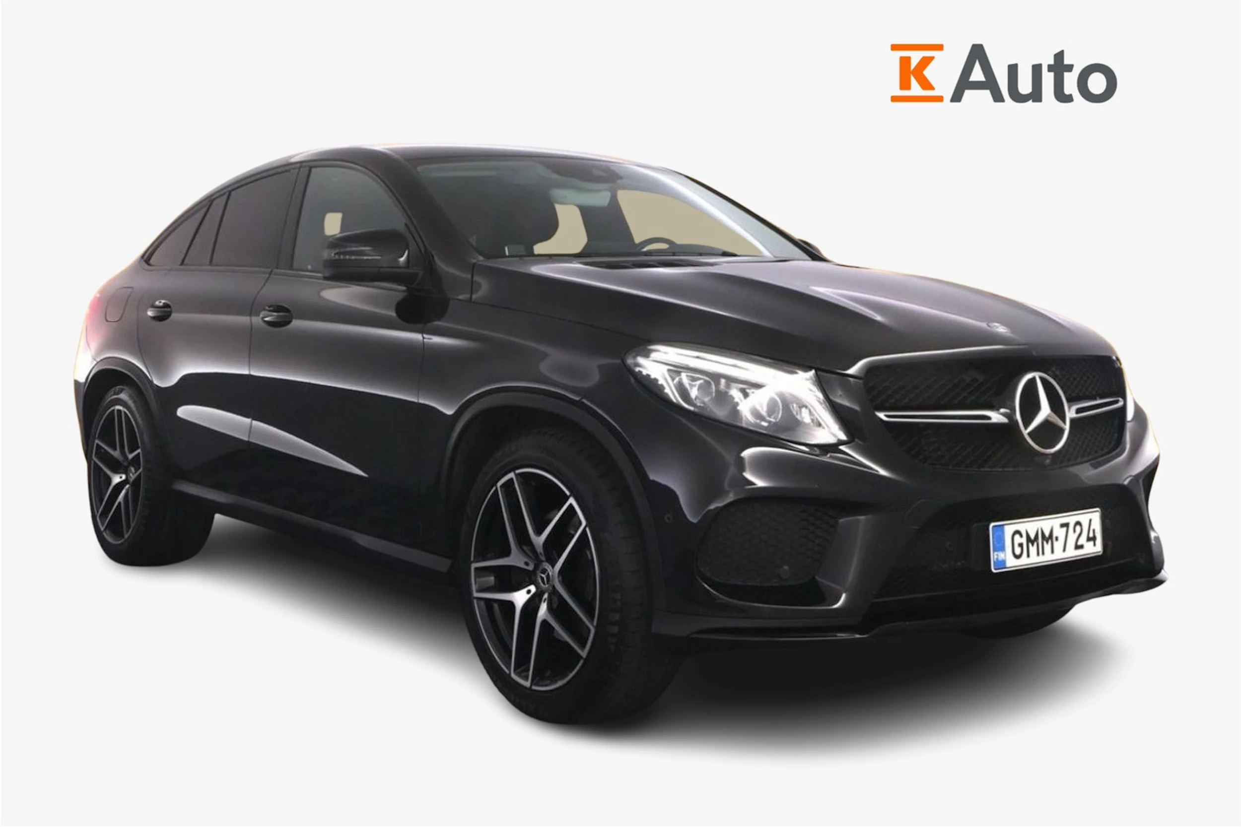 musta Mercedes-Benz GLE 2017 kuva 1.