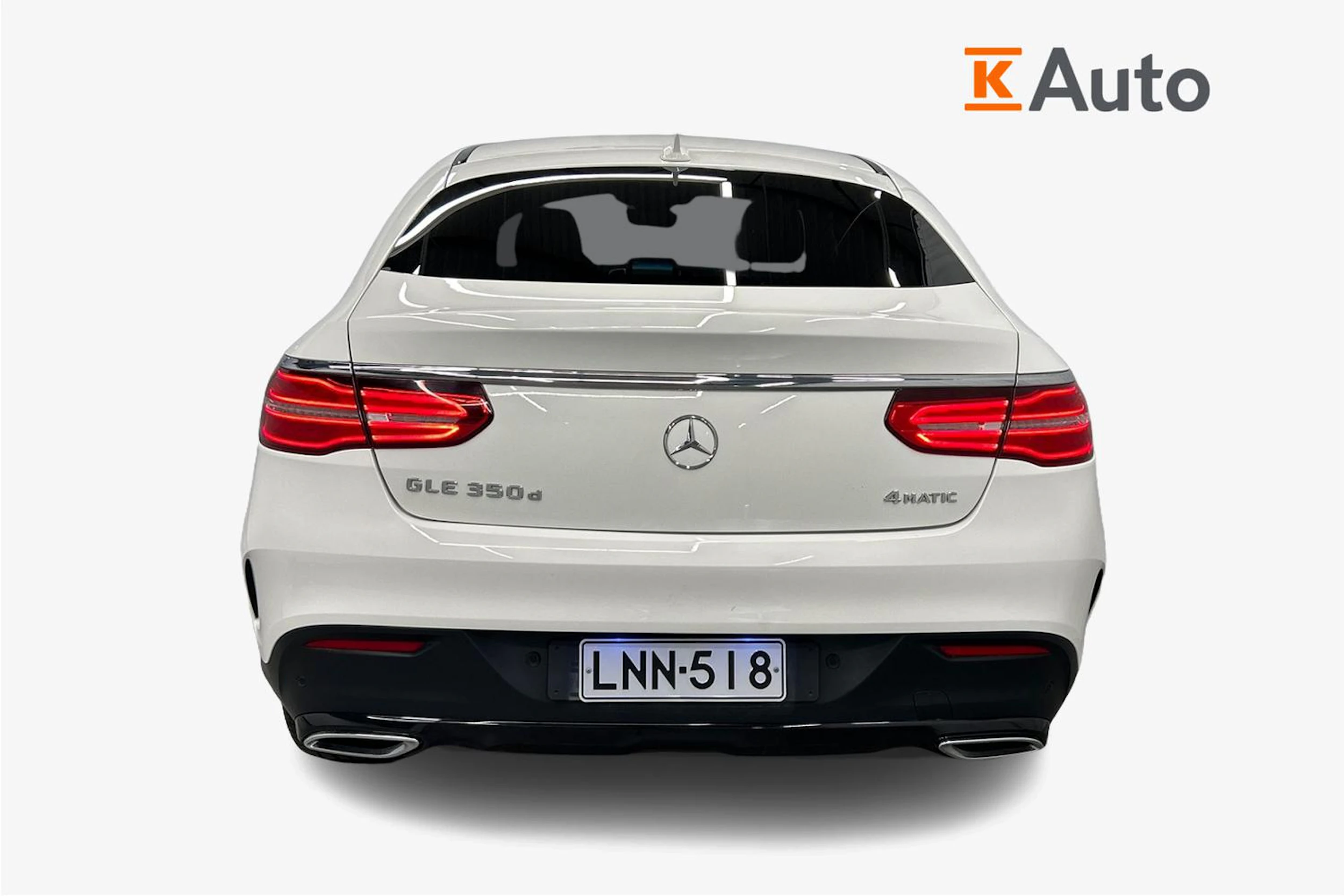 valkoinen Mercedes-Benz GLE 2017 kuva 3.