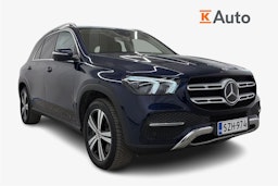 Sininen Mercedes-Benz GLE 2019 kuva 1.