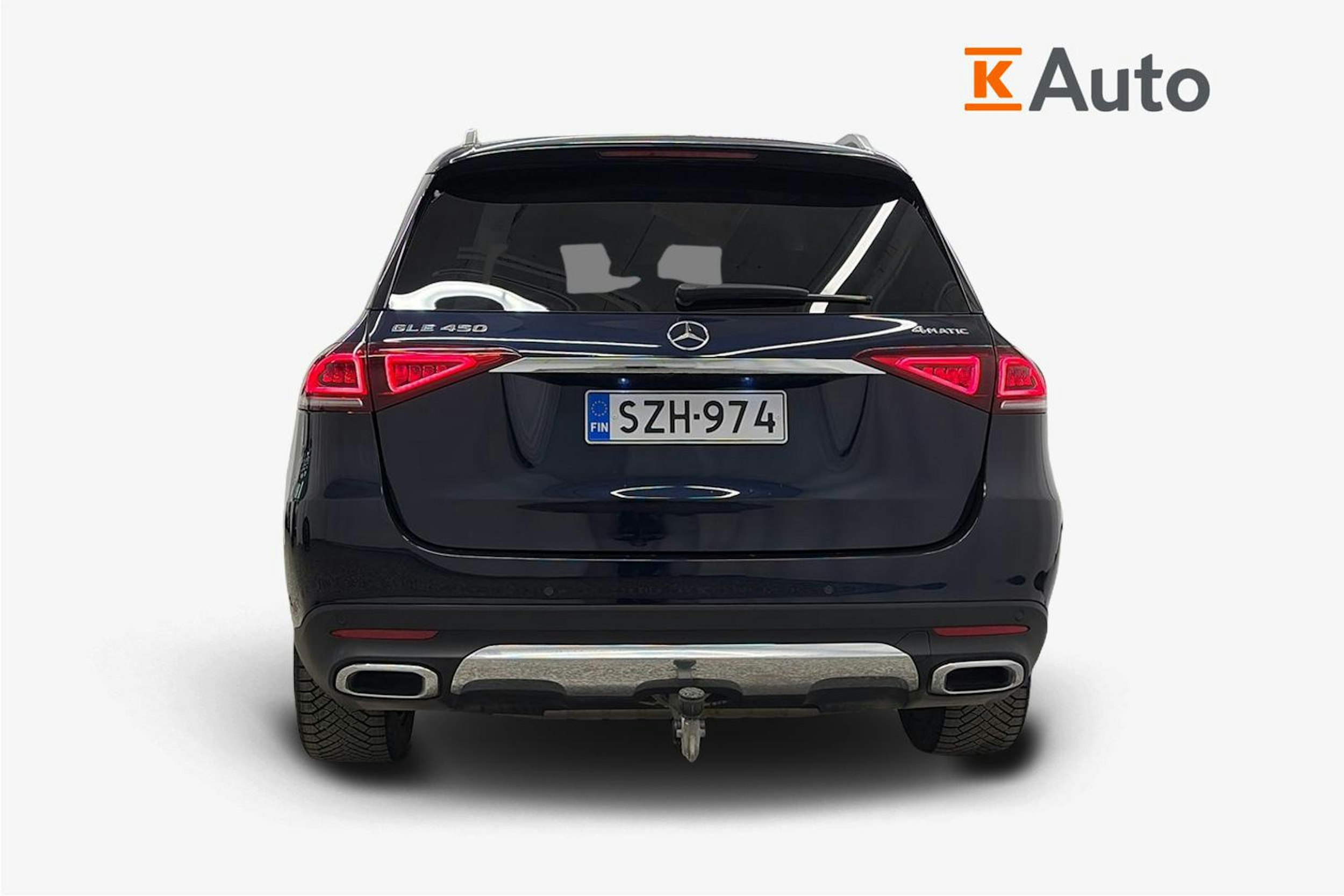 Sininen Mercedes-Benz GLE 2019 kuva 3.