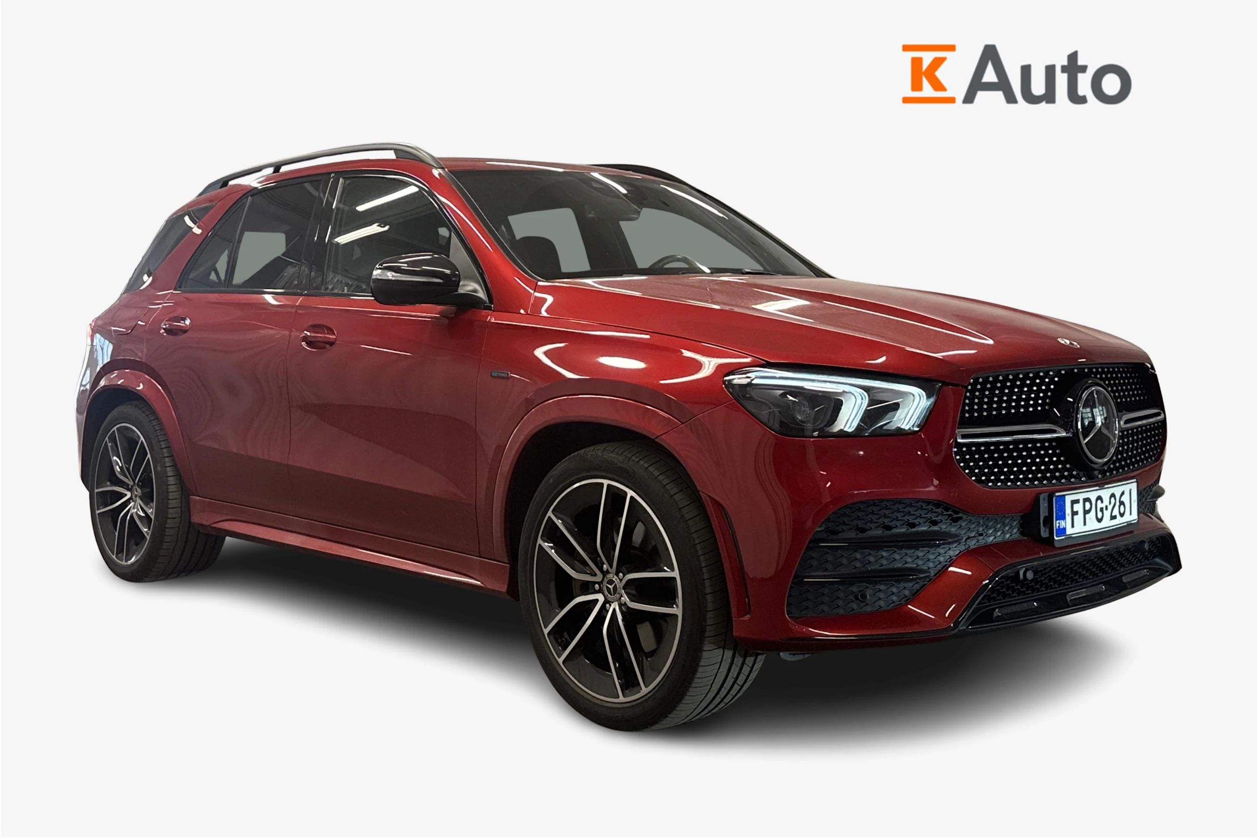 punainen Mercedes-Benz GLE 2021 kuva 1.