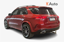 punainen Mercedes-Benz GLE 2021 kuva 2.